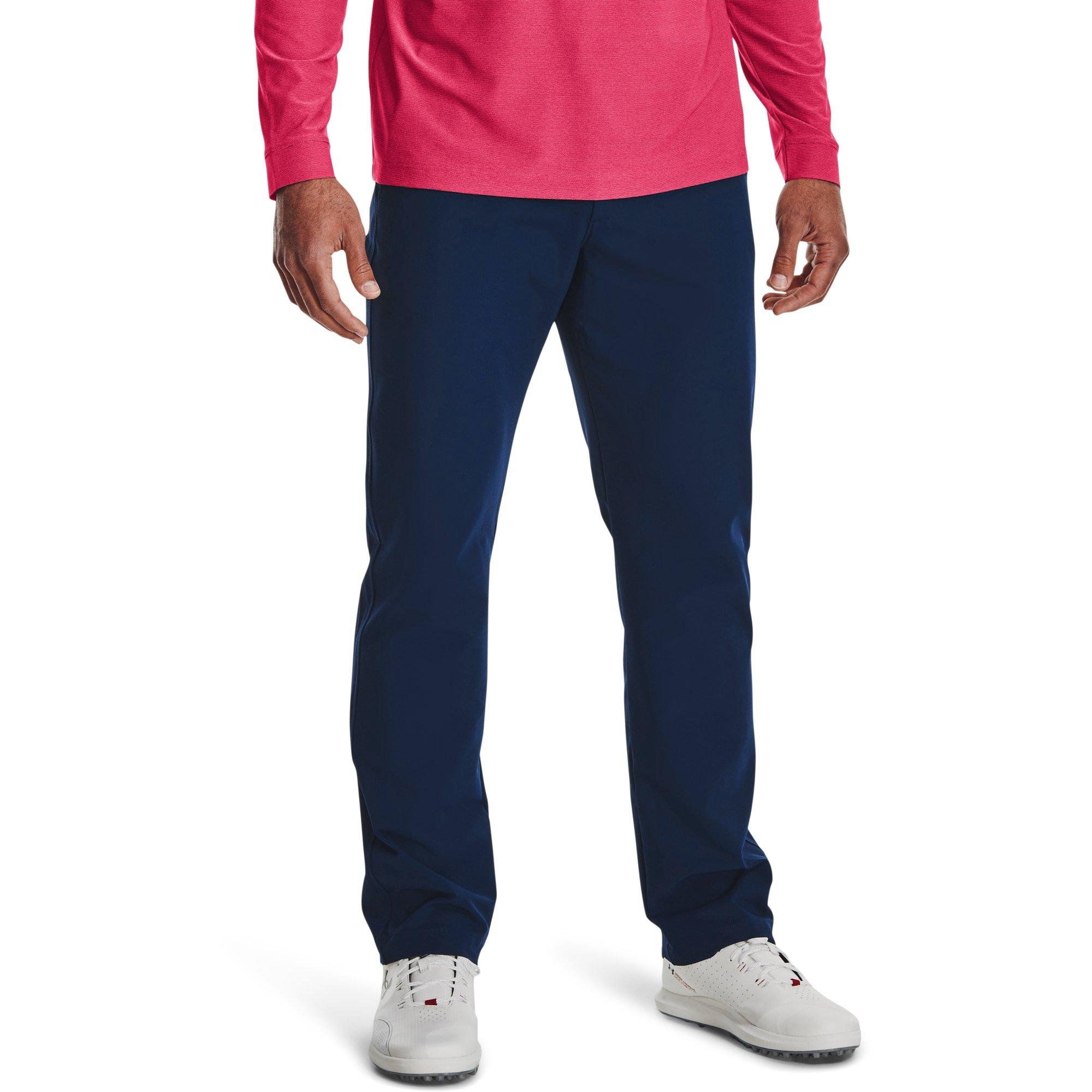 Under Armour Men's Navy Drive Pants - BLUE/GREY Thumbnail View 1