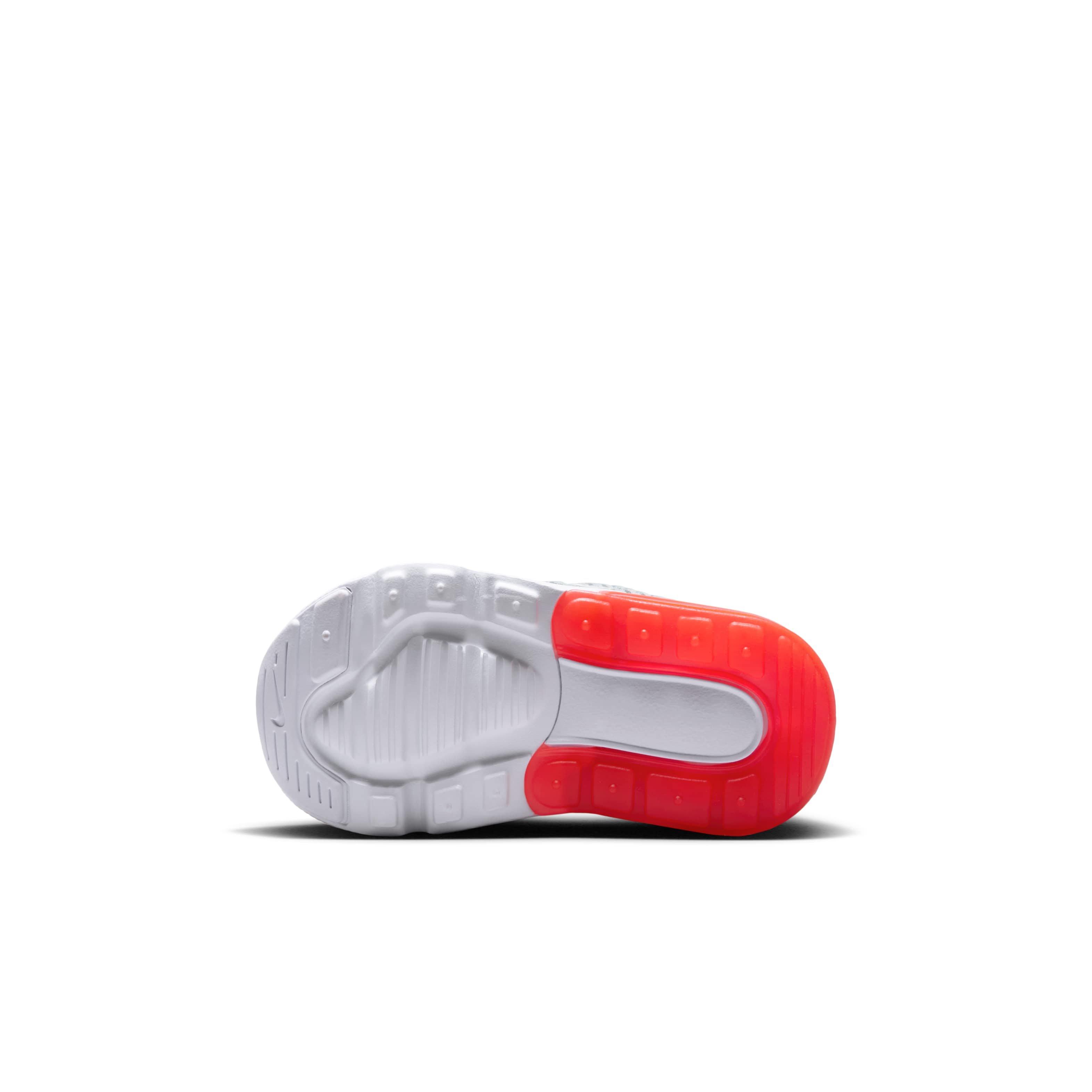 Nike Air Max 270 Infant Boys' "Wolf Grey/Anthracite/Bright Crimson/White" Shoe