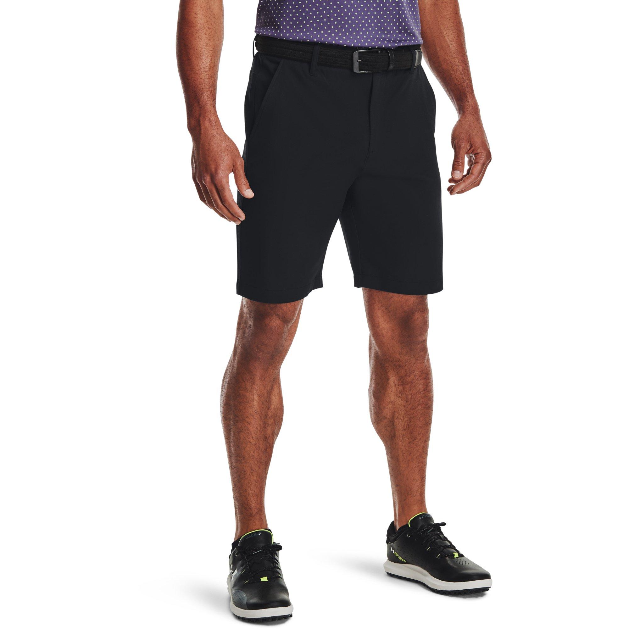 Under Armour Men's Black Drive Shorts - BLACK/GREY Thumbnail View 1