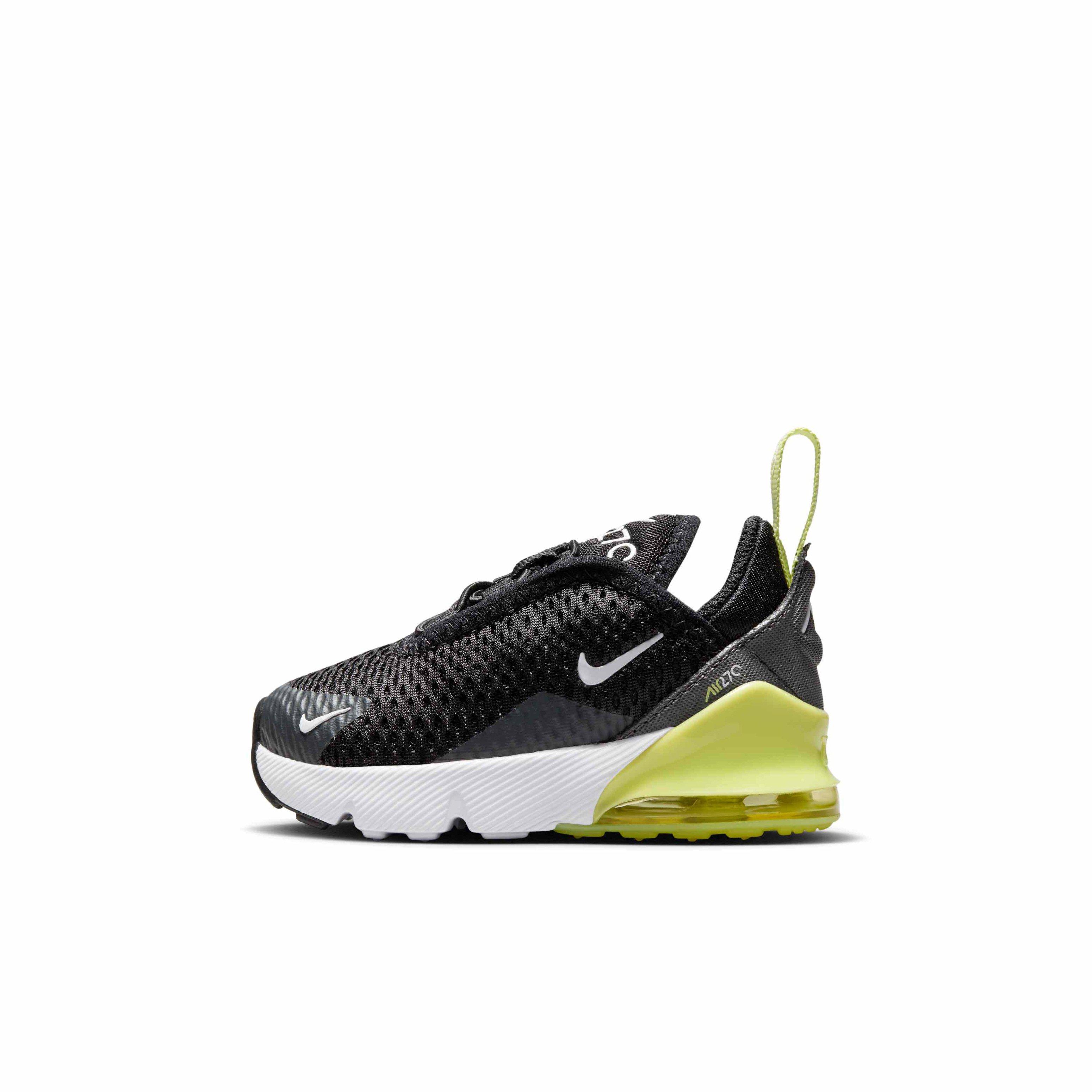 Nike Air Max 270 Infant Boys' "Light Lemon Twist/Black/Anthracite/White" Shoe