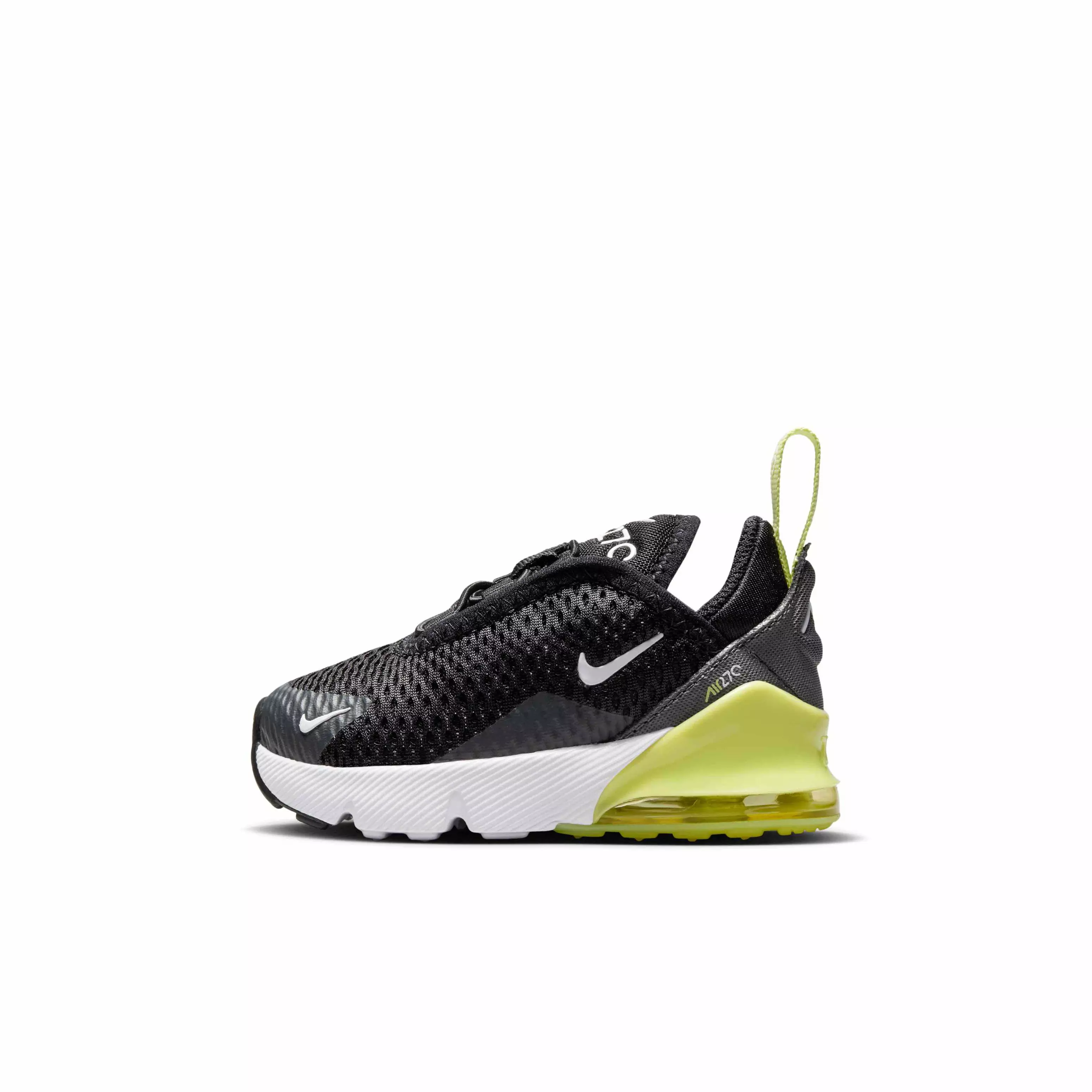 Nike Air Max 270 "Light Lemon Twist/Black/Anthracite/White" Infant Boys' Shoe - LT LEMON/BLACK/ANTHRACITE/WHITE