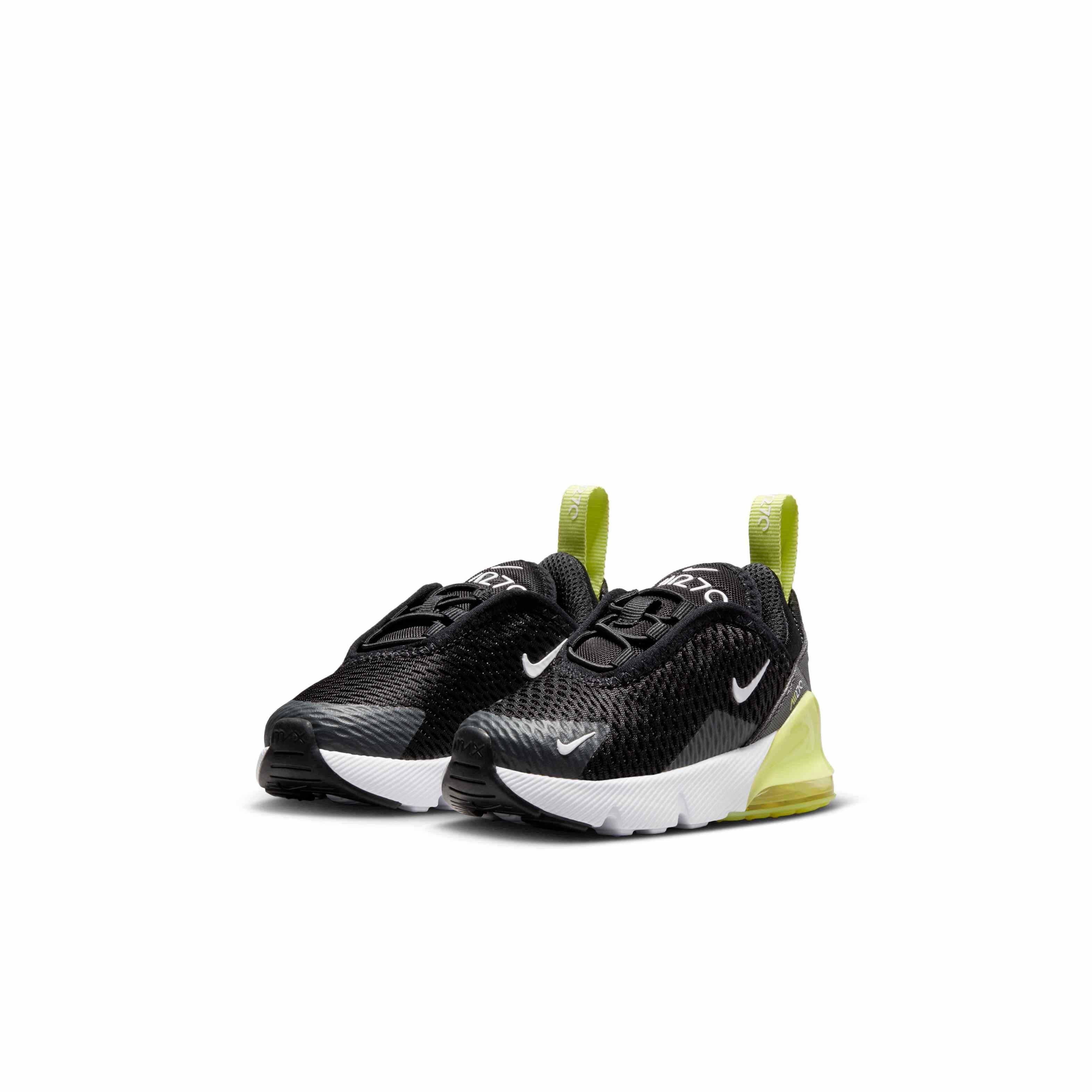 Nike Air Max 270 Infant Boys' "Light Lemon Twist/Black/Anthracite/White" Shoe