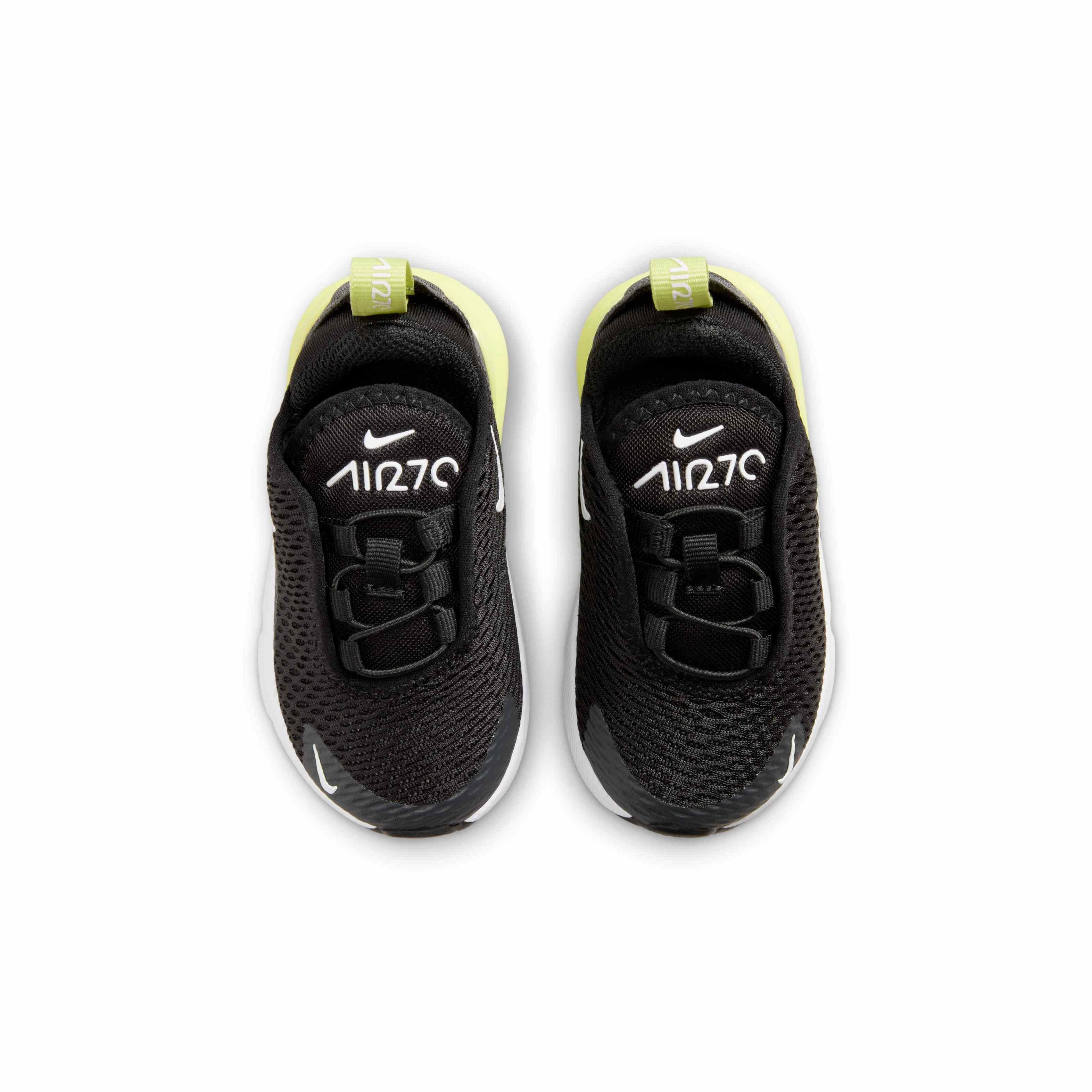 Nike Air Max 270 Infant Boys' "Light Lemon Twist/Black/Anthracite/White" Shoe