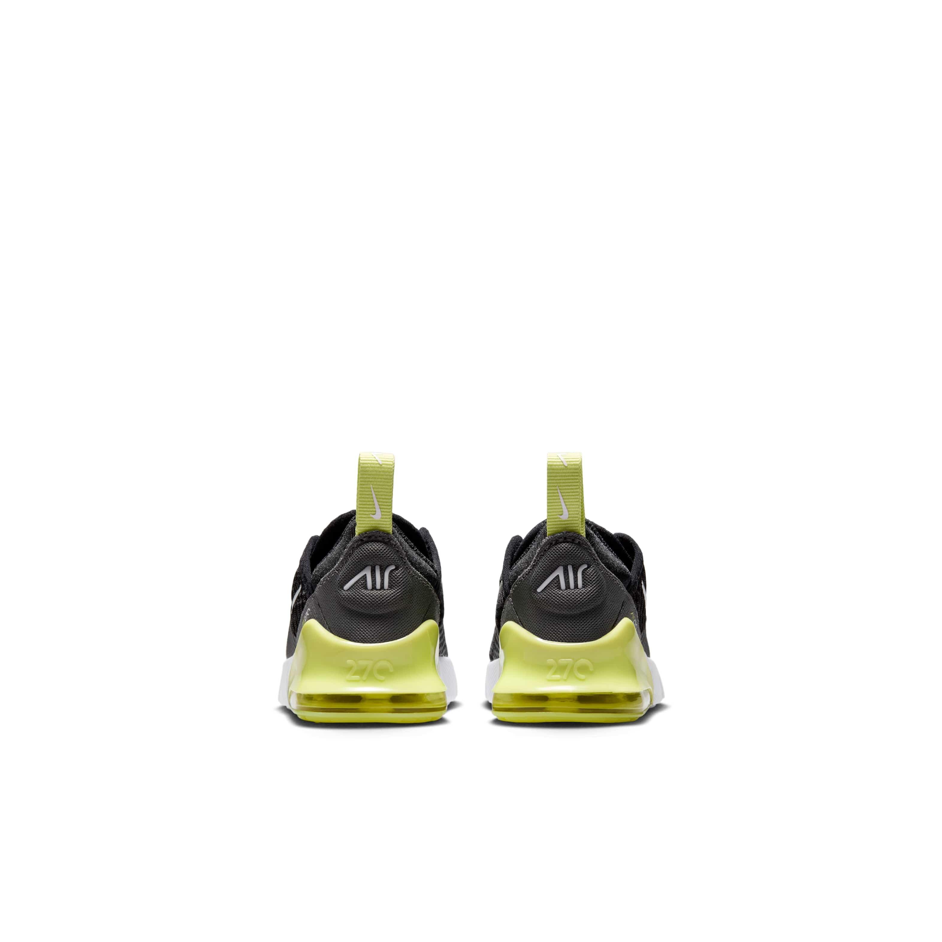 Nike Air Max 270 Infant Boys' "Light Lemon Twist/Black/Anthracite/White" Shoe