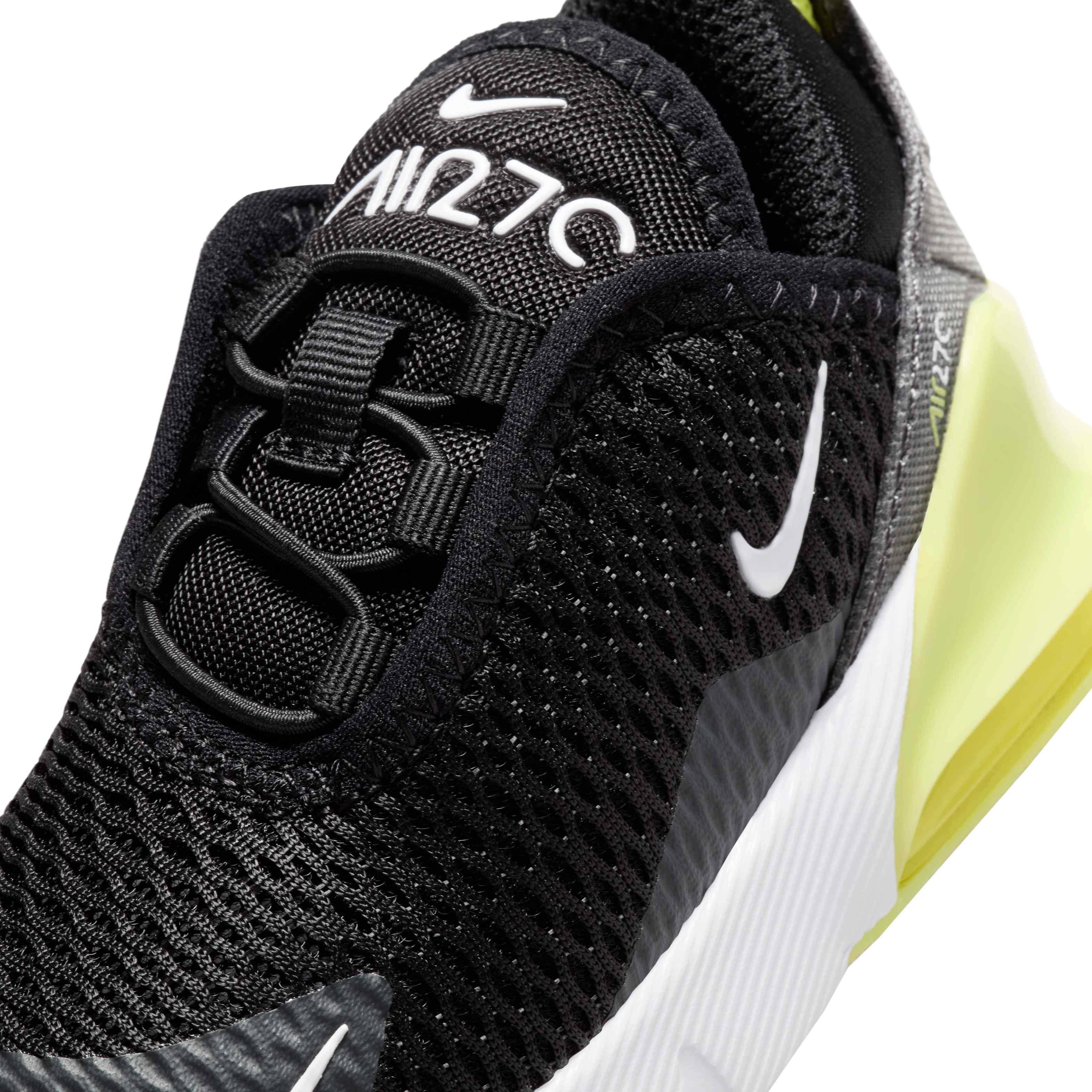 Nike Air Max 270 Infant Boys' "Light Lemon Twist/Black/Anthracite/White" Shoe