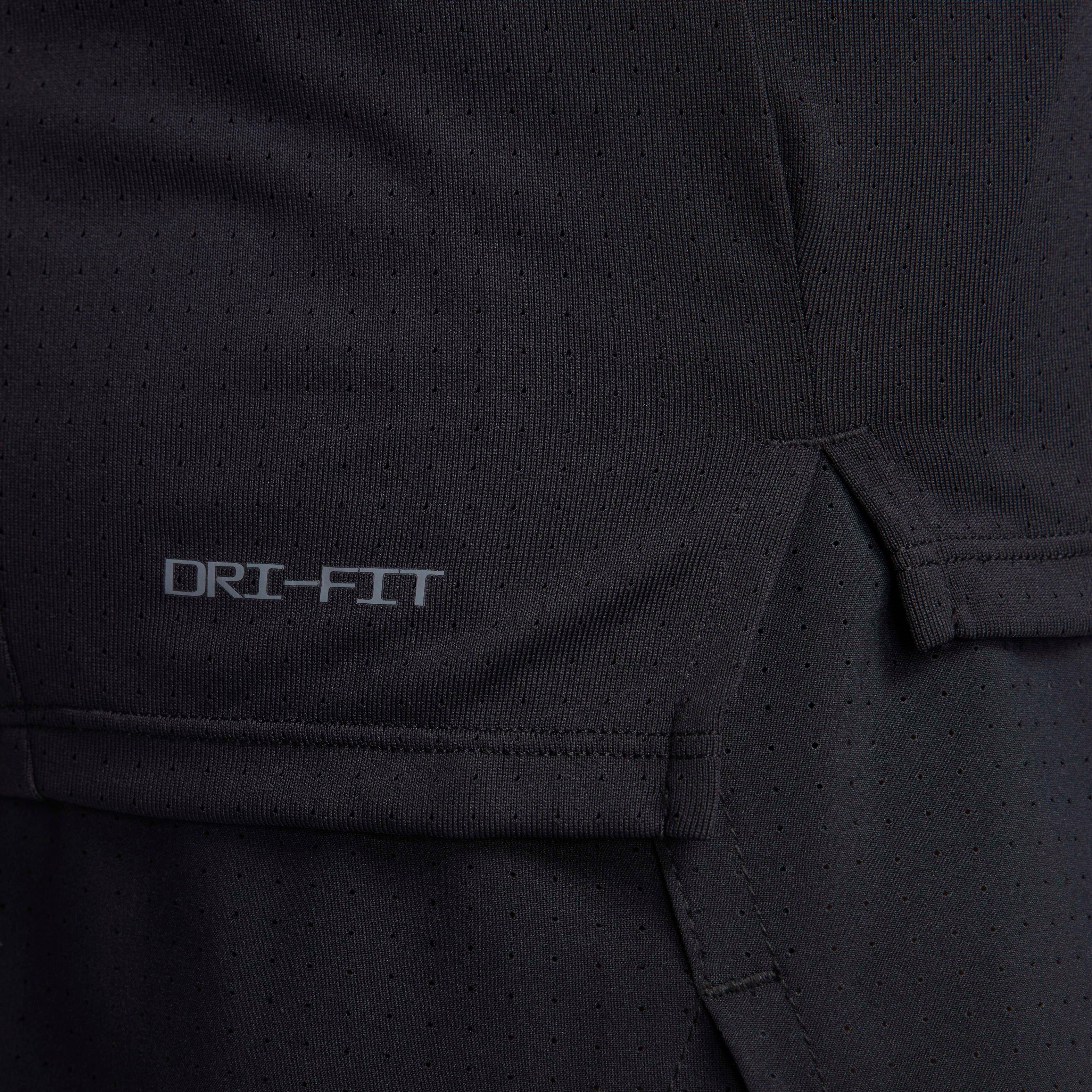 Nike Men's Fast Dri-FIT Running Singlet - BLACK Thumbnail View 5