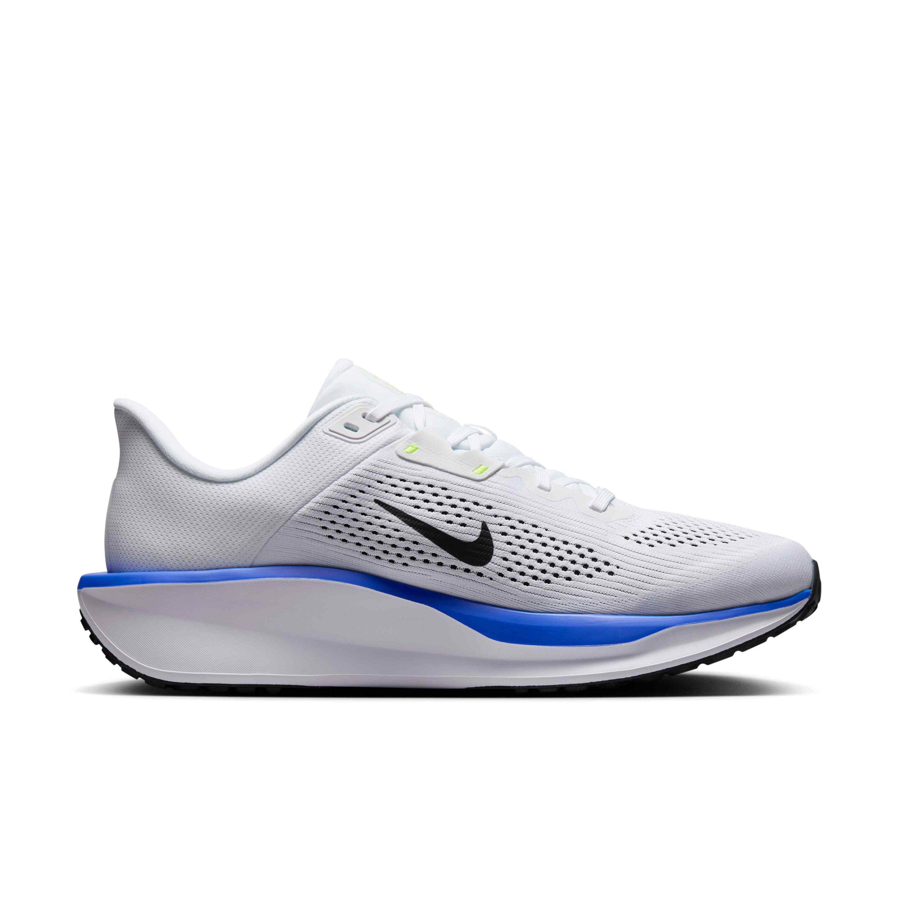 Nike Quest 6 "White/Hyper Royal/Volt/Black" Men's Running Shoe - WHITE/ROYAL/VOLT/BLACK Thumbnail View 1