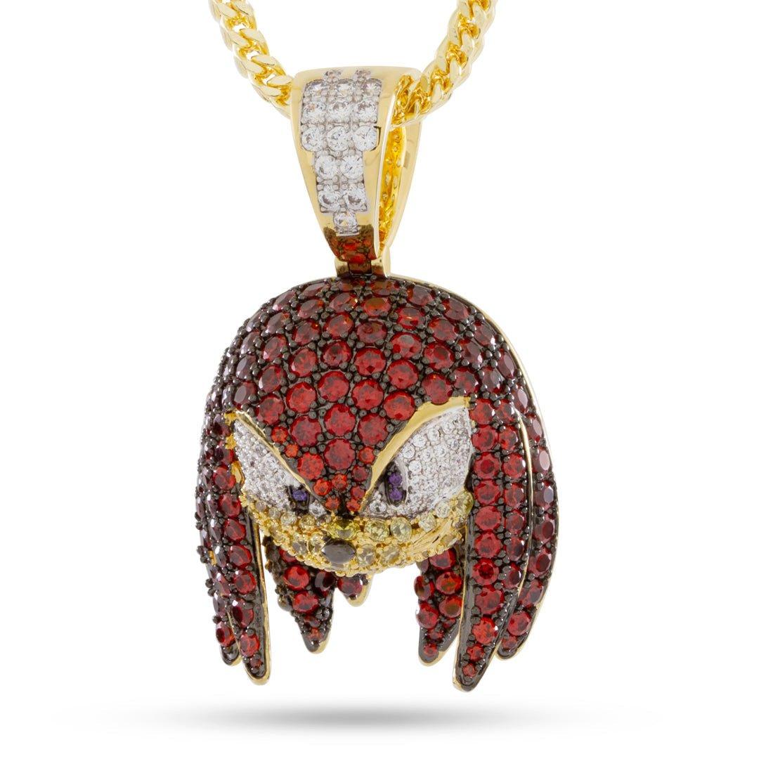 King Ice Knuckles Necklace - GOLD