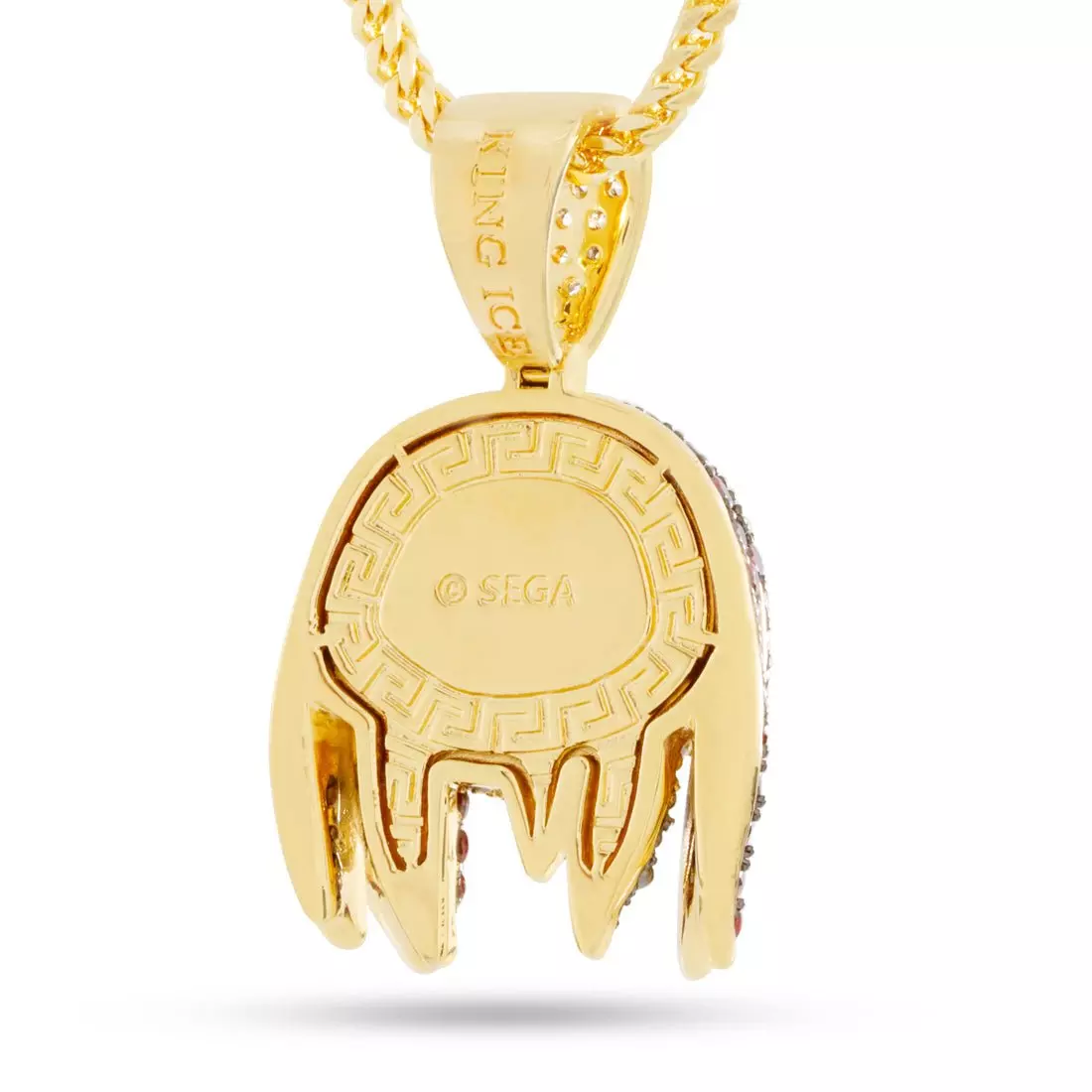 King Ice Knuckles Necklace - GOLD