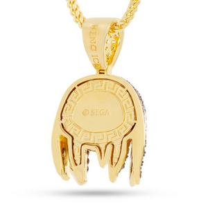 King Ice Knuckles Necklace - GOLD