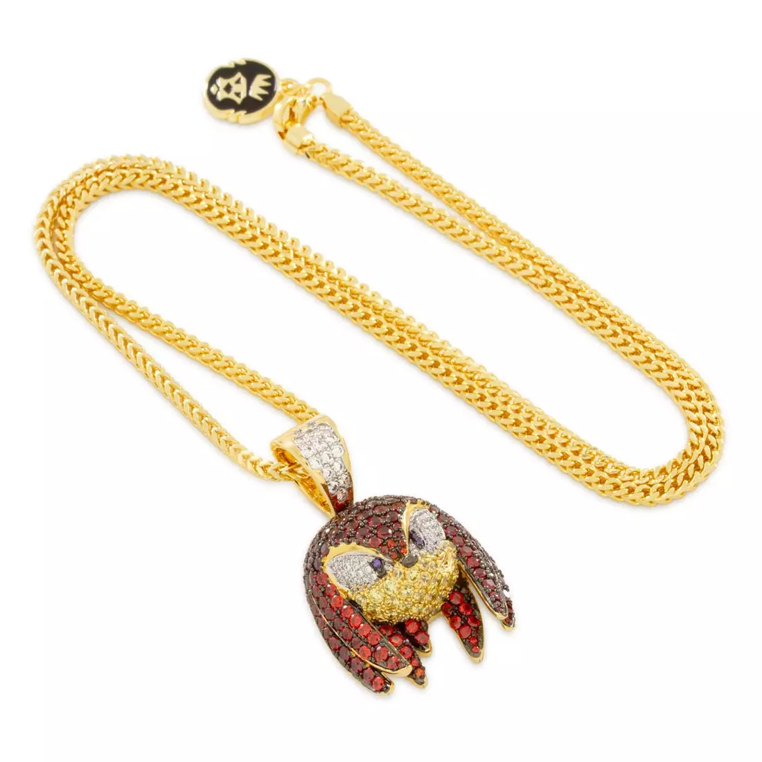 King Ice Knuckles Necklace - GOLD