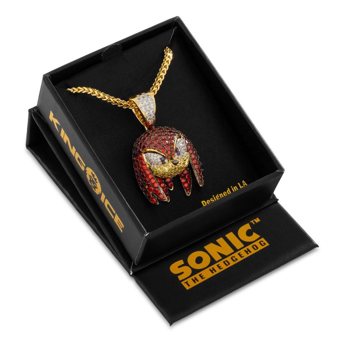 King Ice Knuckles Necklace - GOLD