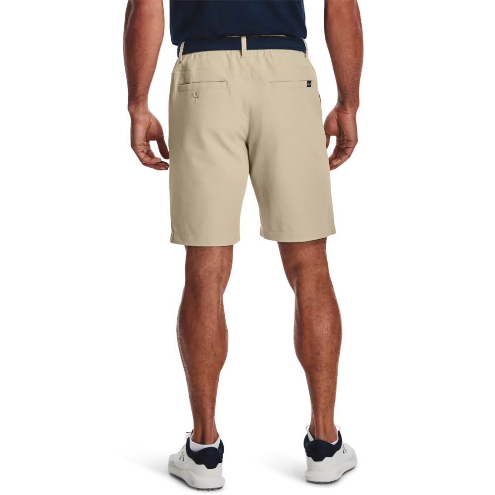 Under Armour Men's Drive Shorts-Khaki - KHAKI