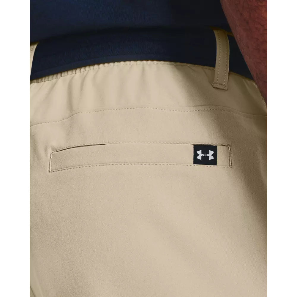Under Armour Men's Drive Shorts-Khaki - KHAKI