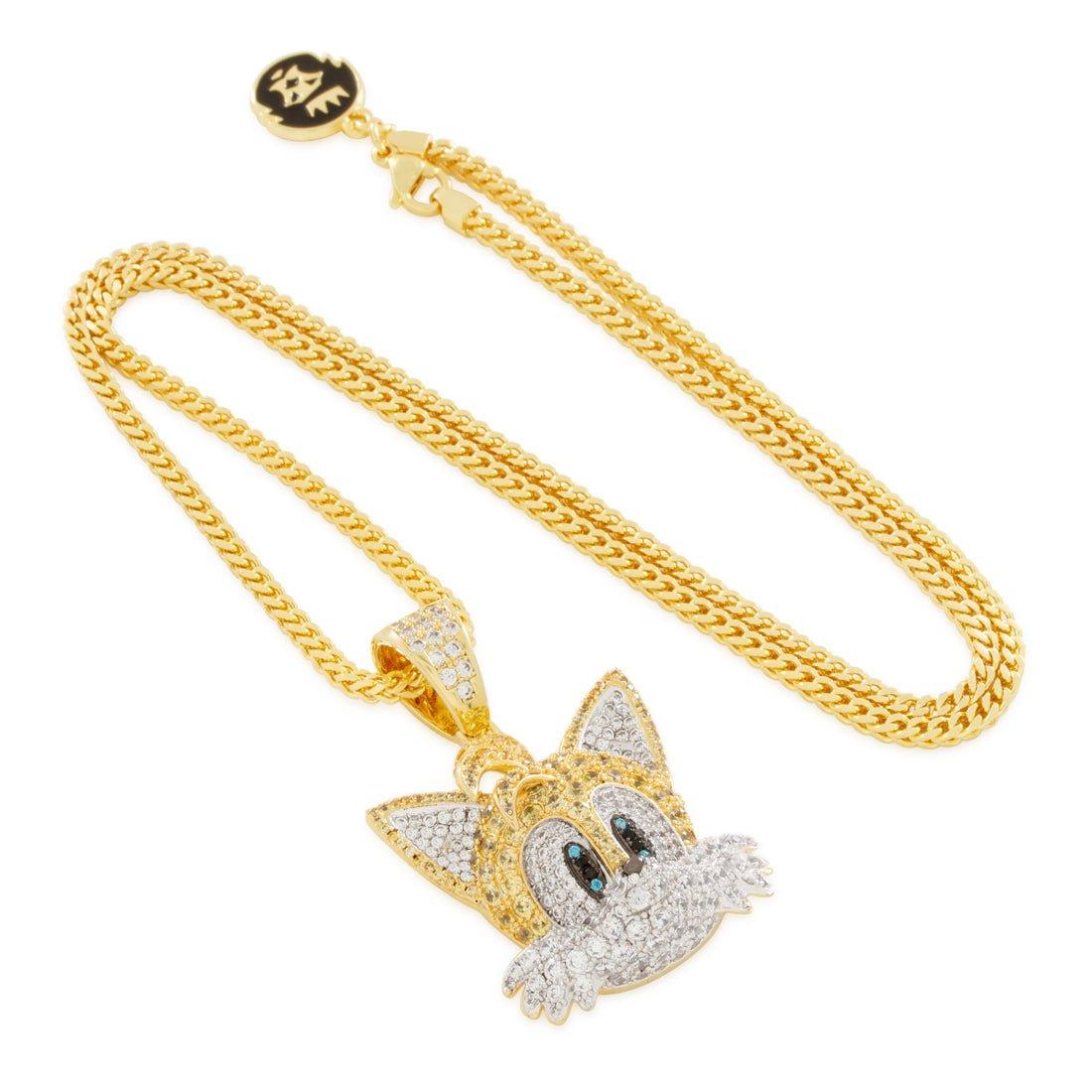 King Ice Tails Necklace - GOLD