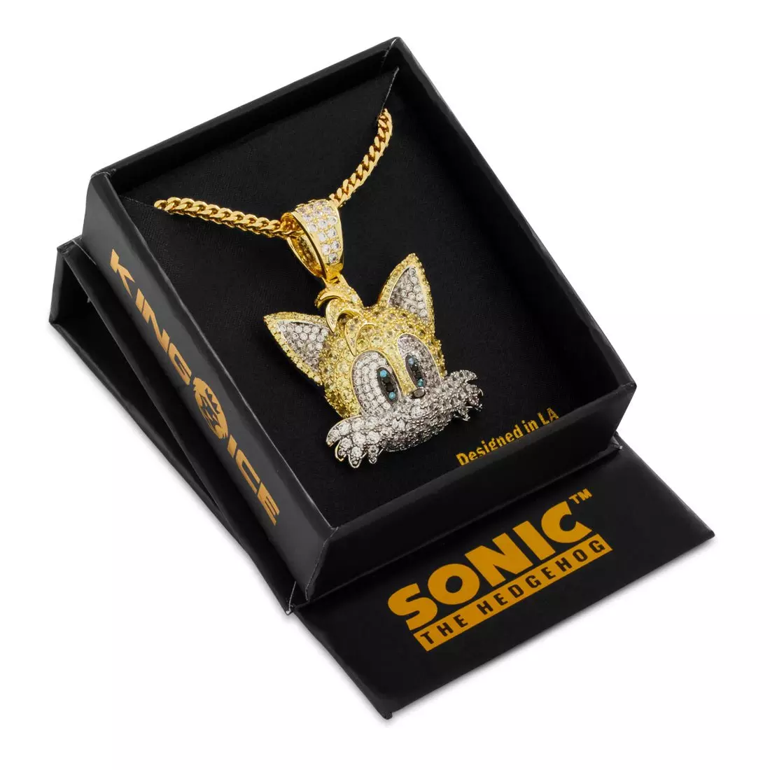 King Ice Tails Necklace - GOLD