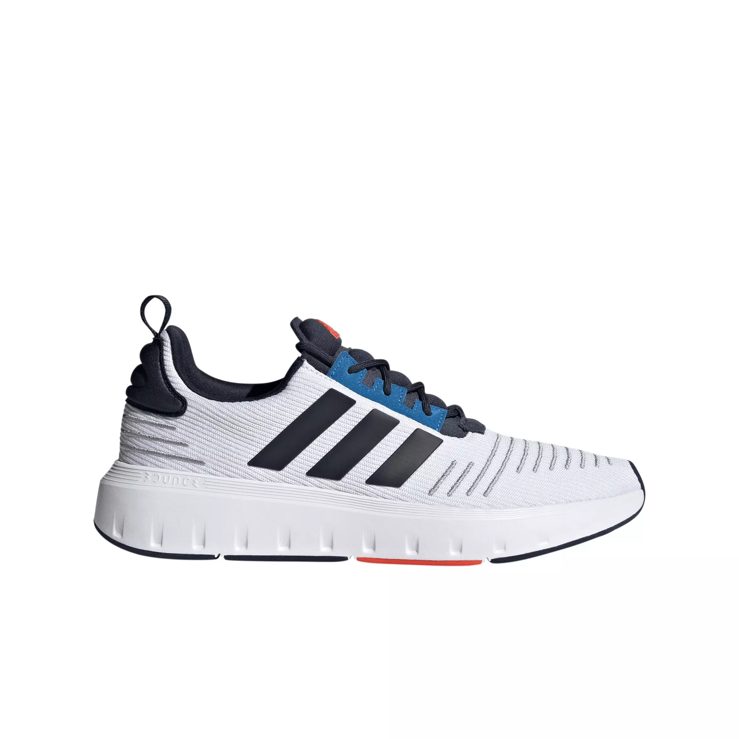 adidas Swift Run "Ftwr White/Legend Ink/Bright Red" Men's Running Shoe - WHITE/INK/RED