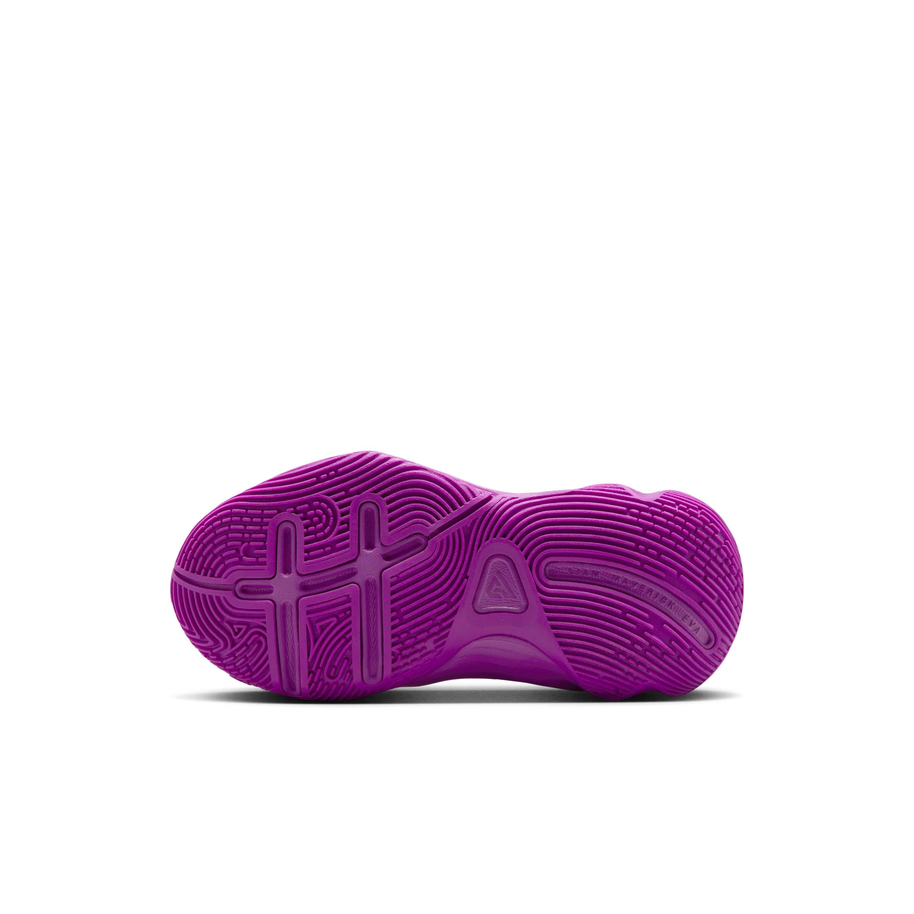Nike Giannis Immortality 4 Preschool Boys' "Berry/Green Strike/Hyper Violet/Black" Basketball Shoe