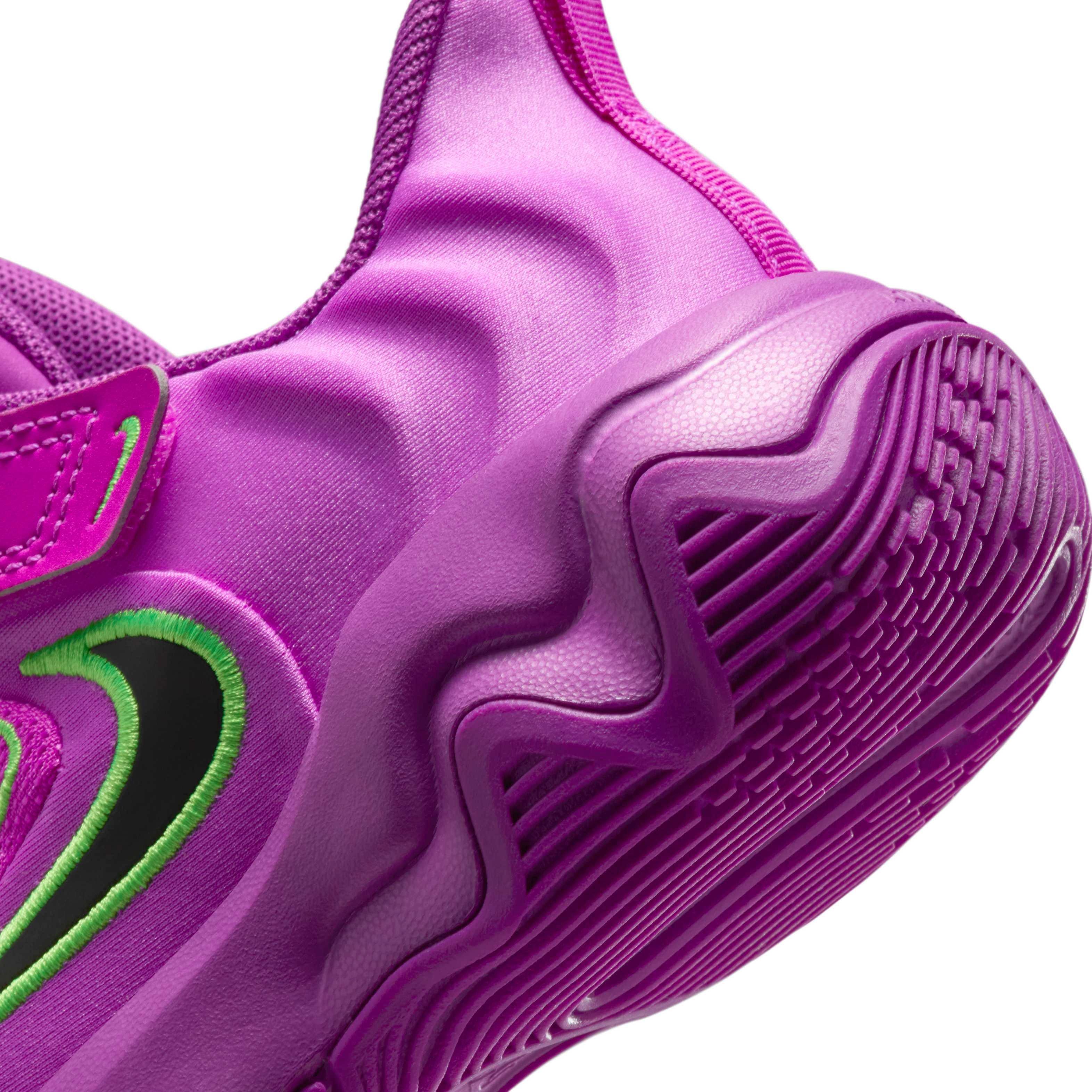 Nike Giannis Immortality 4 Preschool Boys' "Berry/Green Strike/Hyper Violet/Black" Basketball Shoe