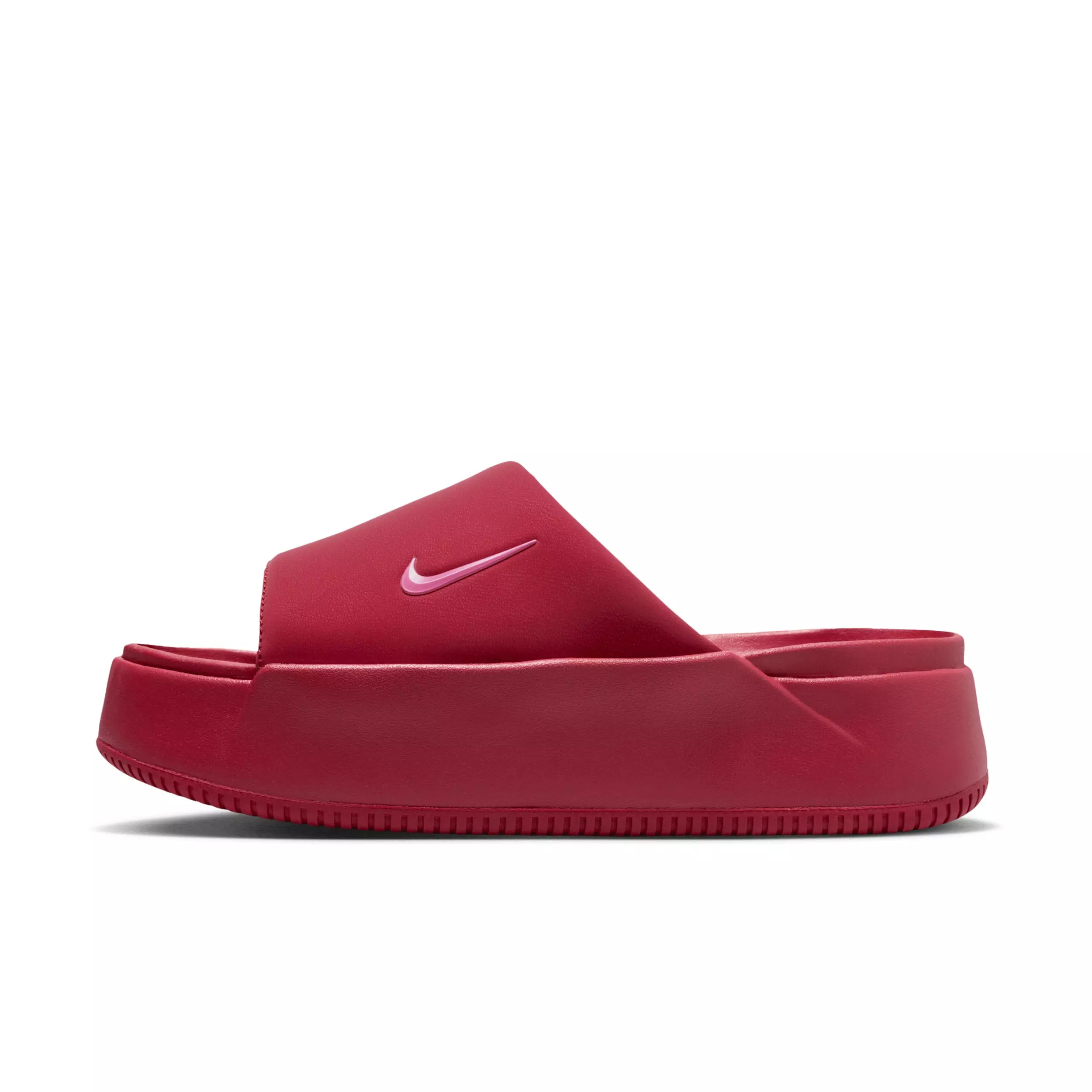 Nike Calm Elevation "Team Crimson/Peony" Women's Slide - CRIMSON/PEONY