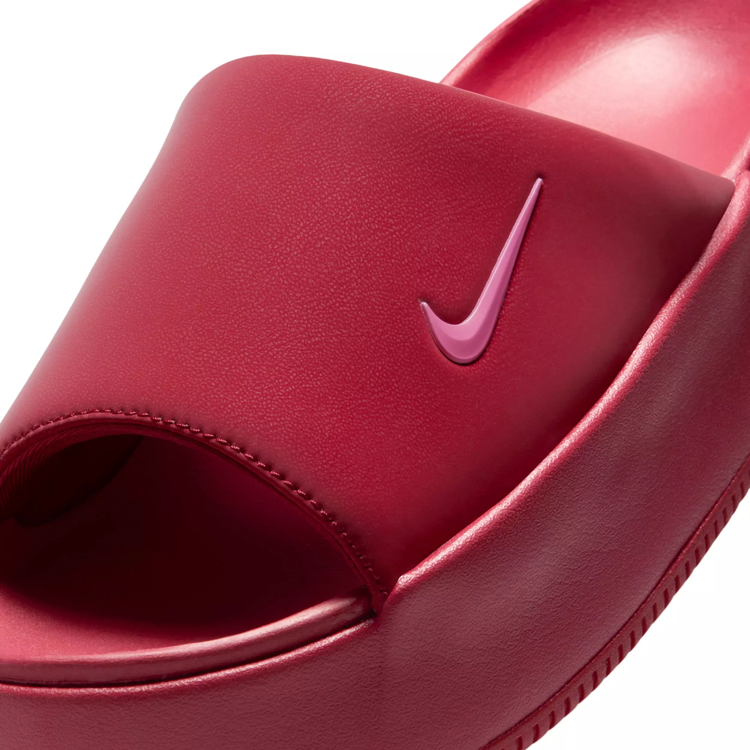Nike Calm Elevation "Team Crimson/Peony" Women's Slide - CRIMSON/PEONY