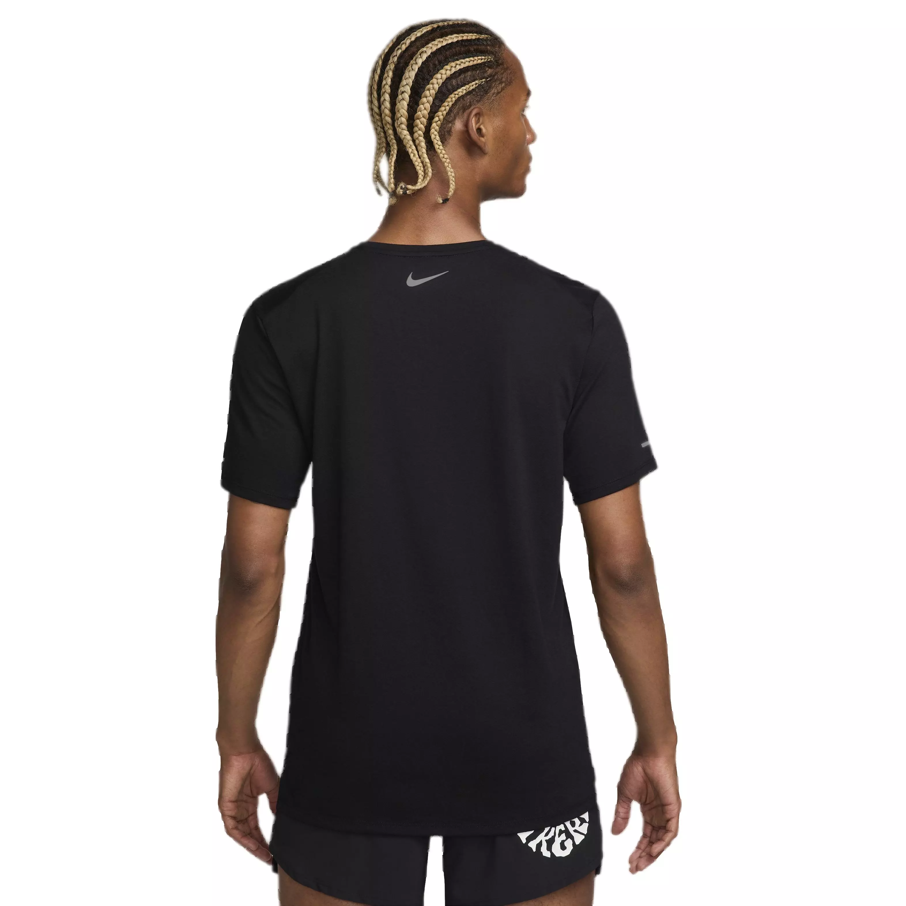 Nike Men's Rise 365 Run Energy Dri-FIT Short-Sleeve Running Top - BLACK