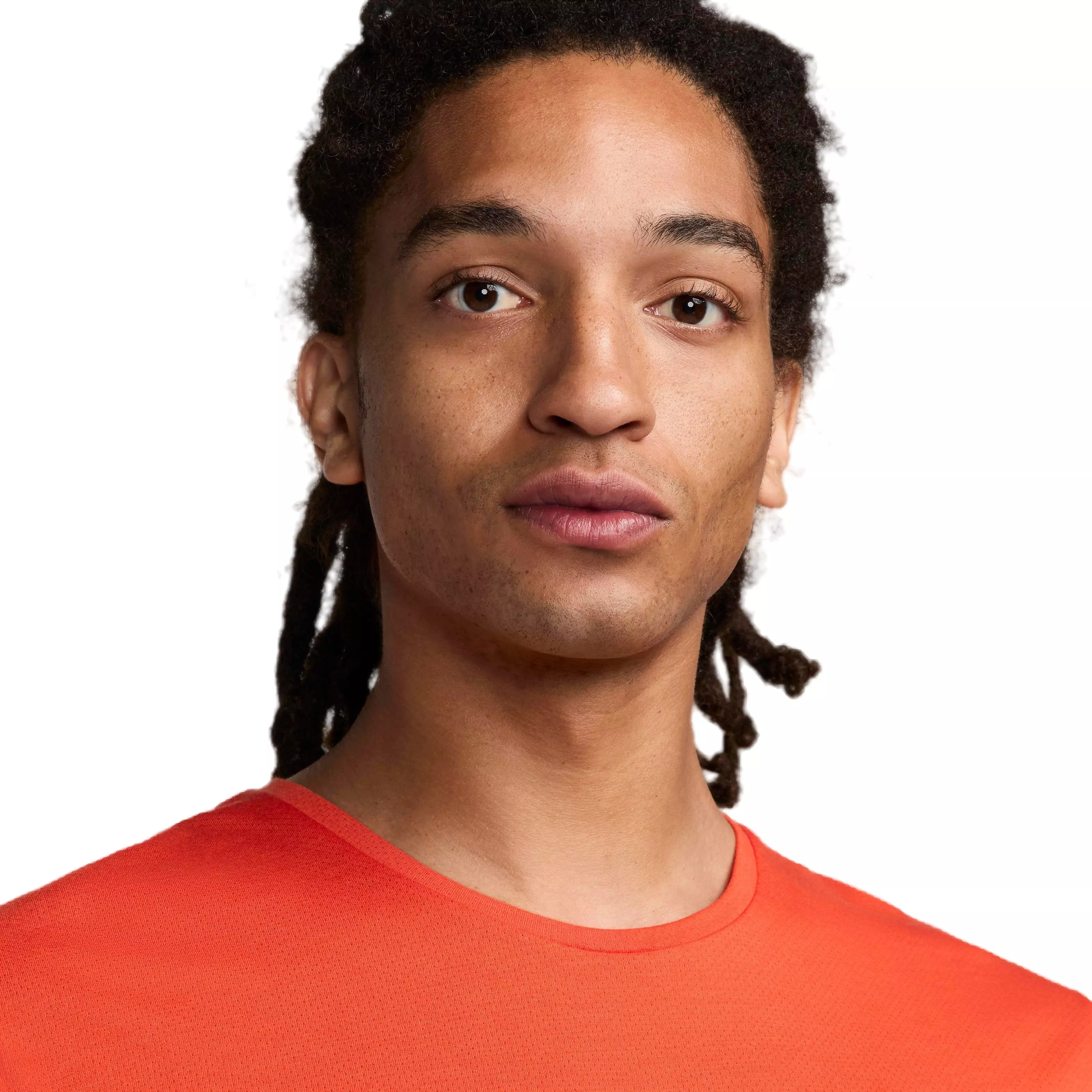 Nike Men's Rise 365 Run Energy Dri-FIT Short-Sleeve Running Top - ORANGE