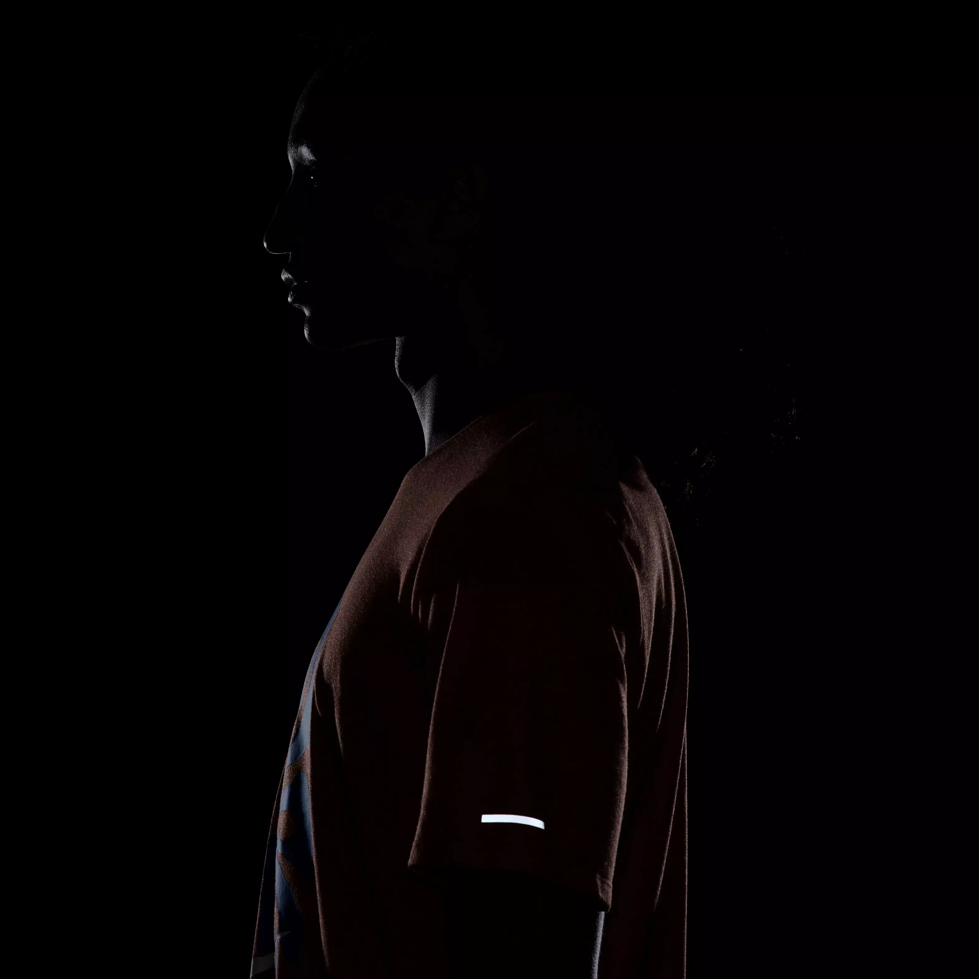 Nike Men's Rise 365 Run Energy Dri-FIT Short-Sleeve Running Top - ORANGE