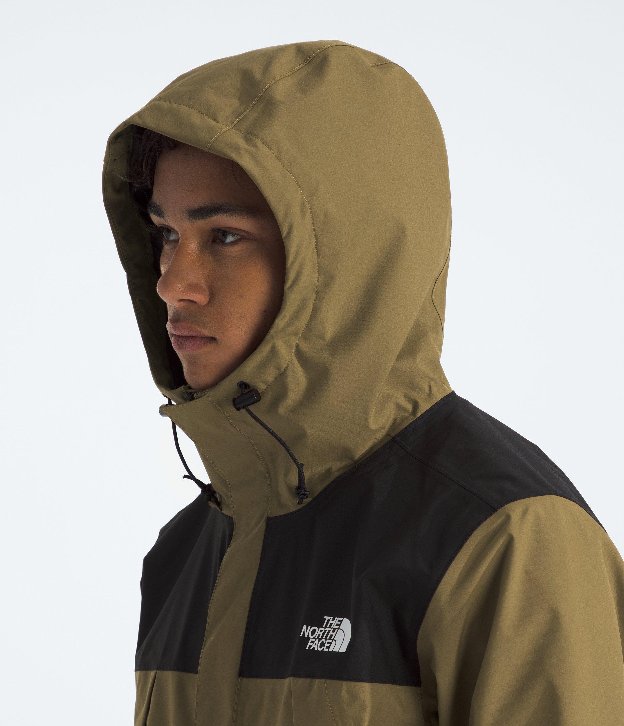 The North Face Men's Antora Jacket - Cedar/Black - CEDAR/BLACK Thumbnail View 3