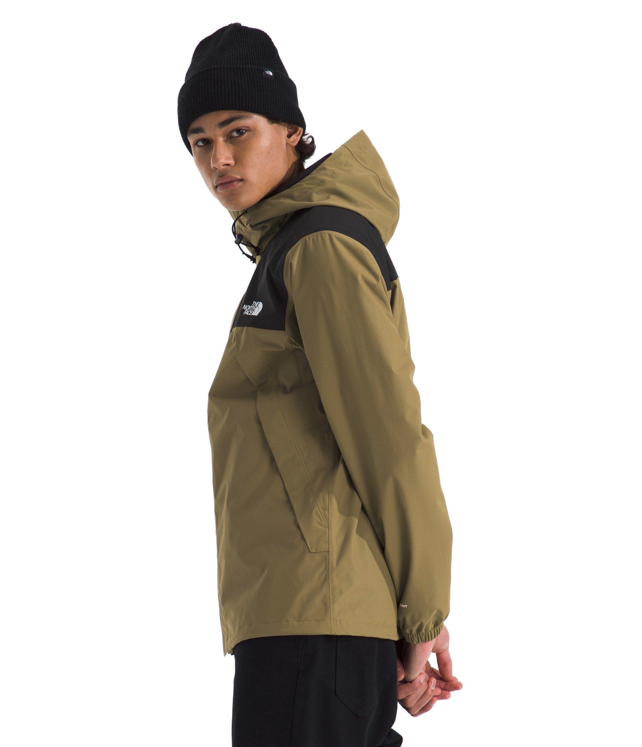 The North Face Men's Antora Jacket - Green/Black - GREEN/BLACK Thumbnail View 4
