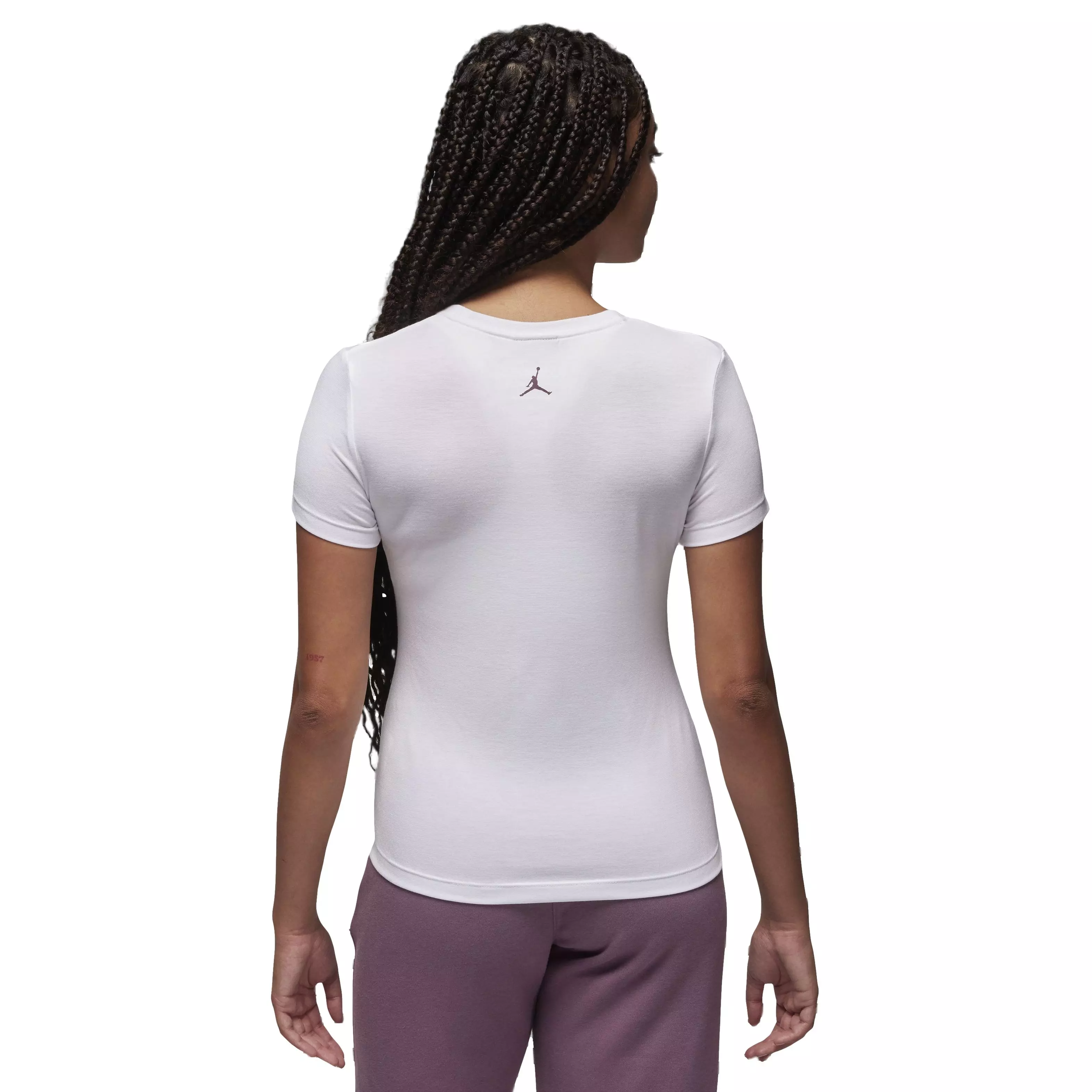 Jordan Women's Slim Graphic T-Shirt - WHITE