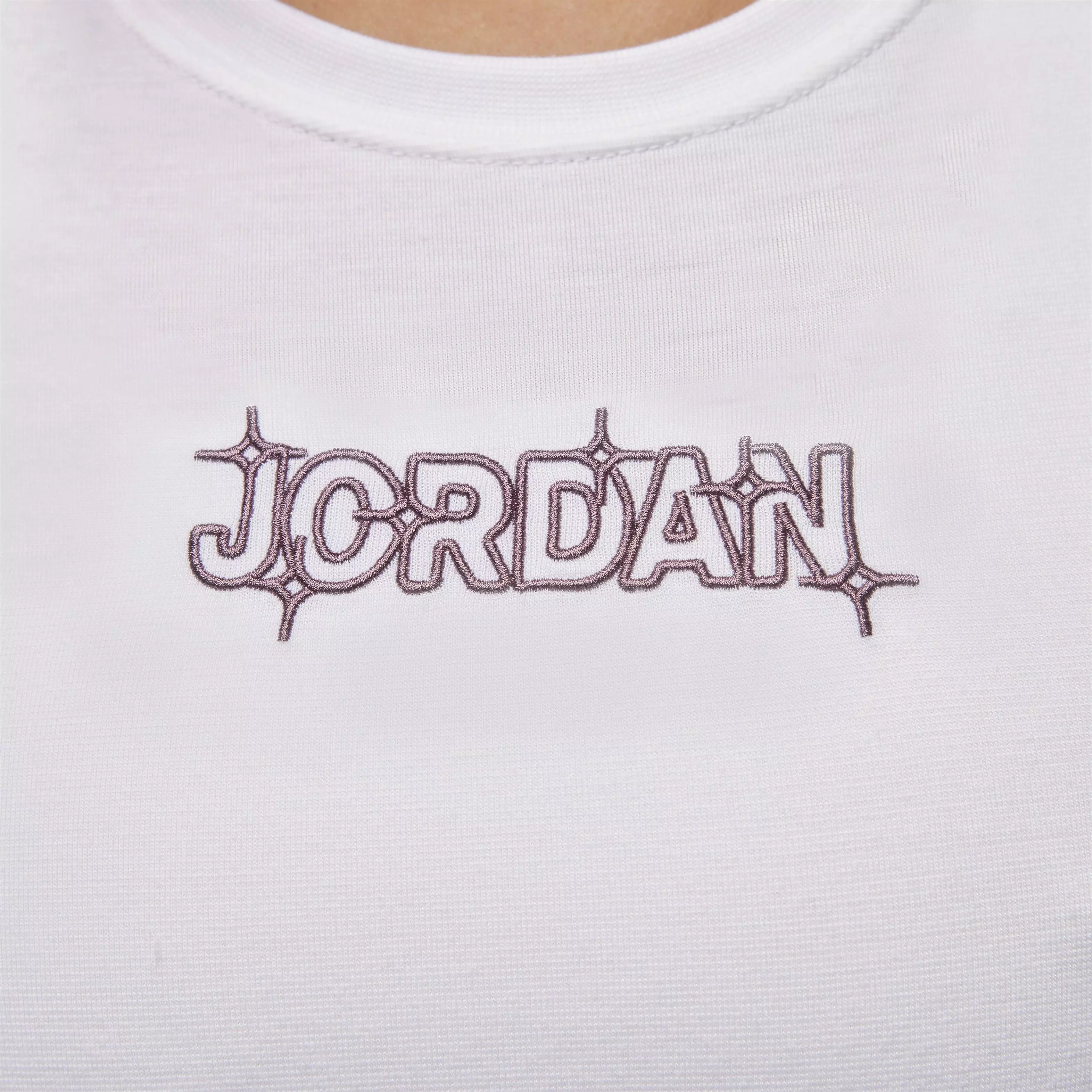 Jordan Women's Slim Graphic T-Shirt - WHITE