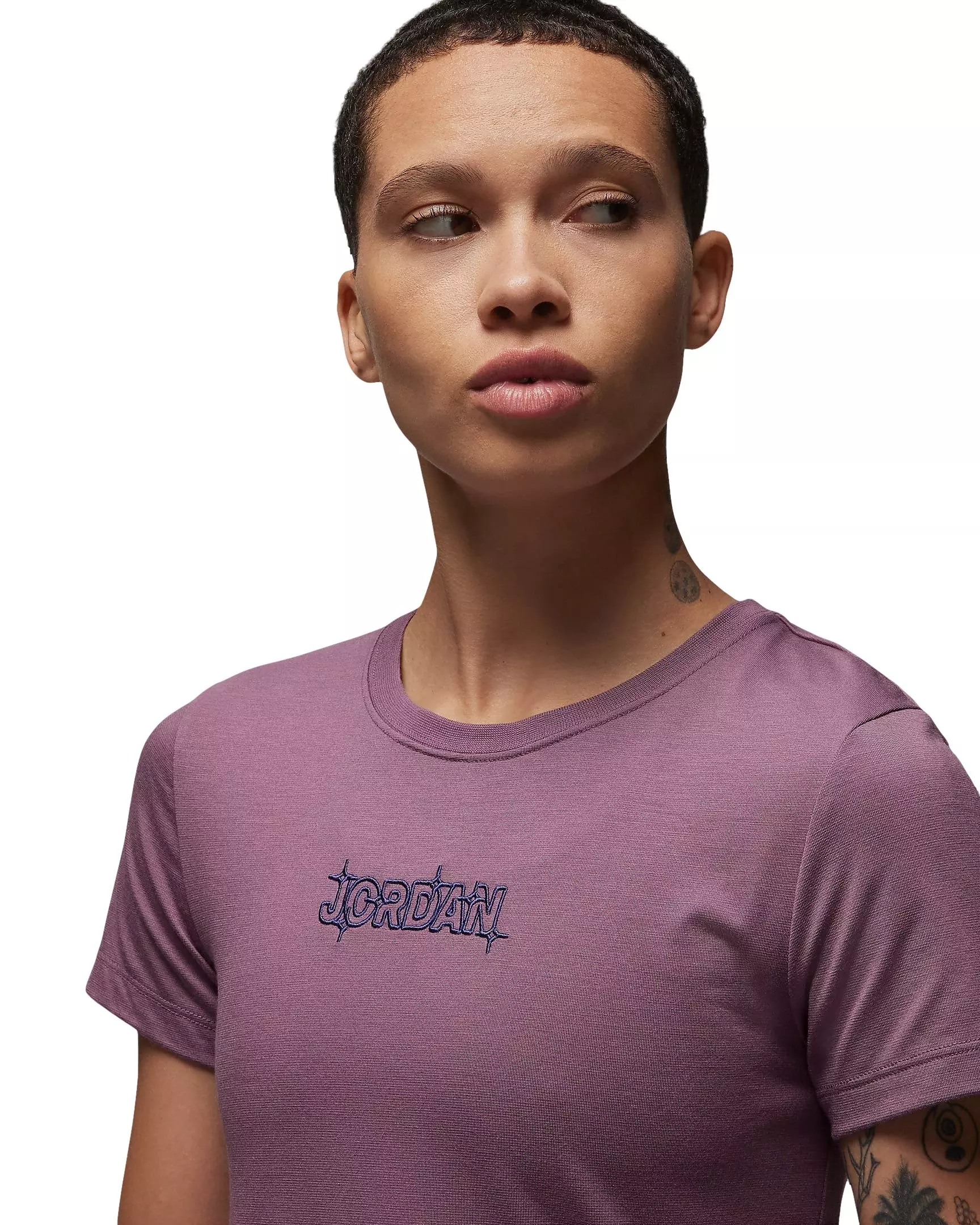 Jordan Women's Slim Graphic T-Shirt - PURPLE