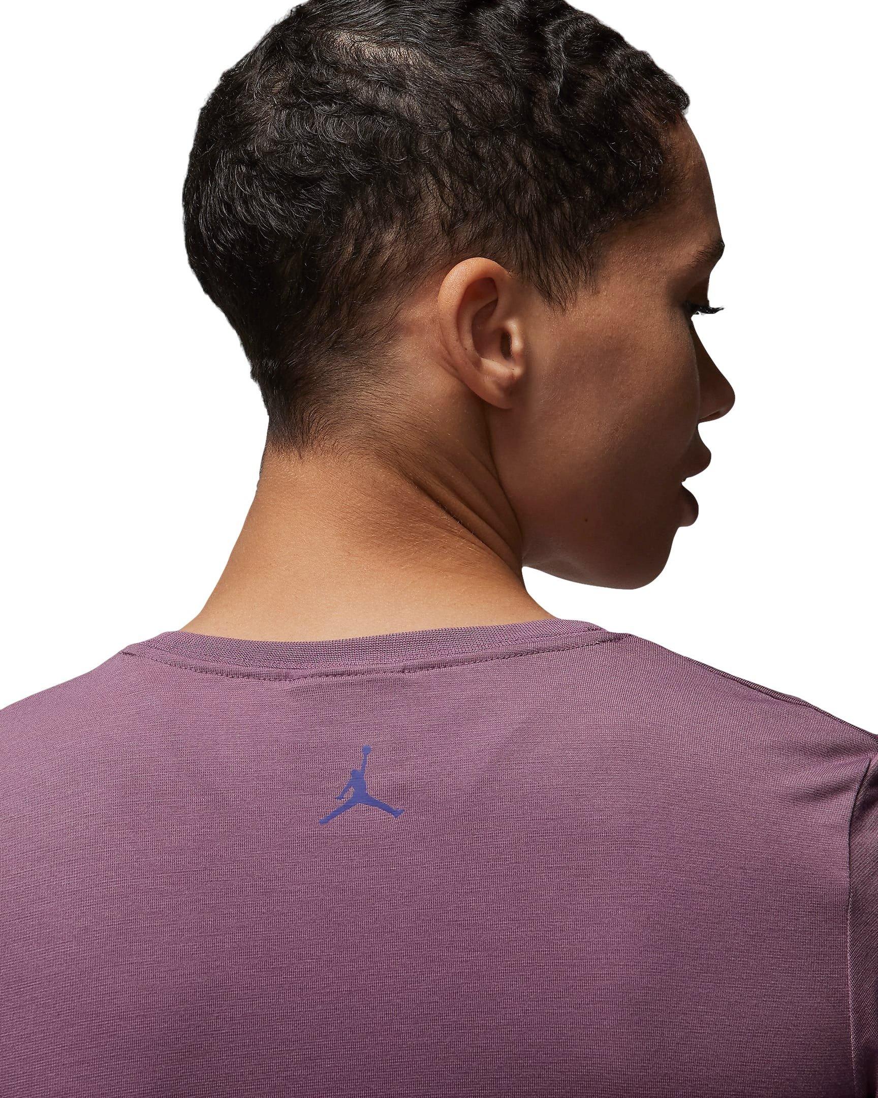 Jordan Women's Slim Graphic T-Shirt - PURPLE Thumbnail View 5