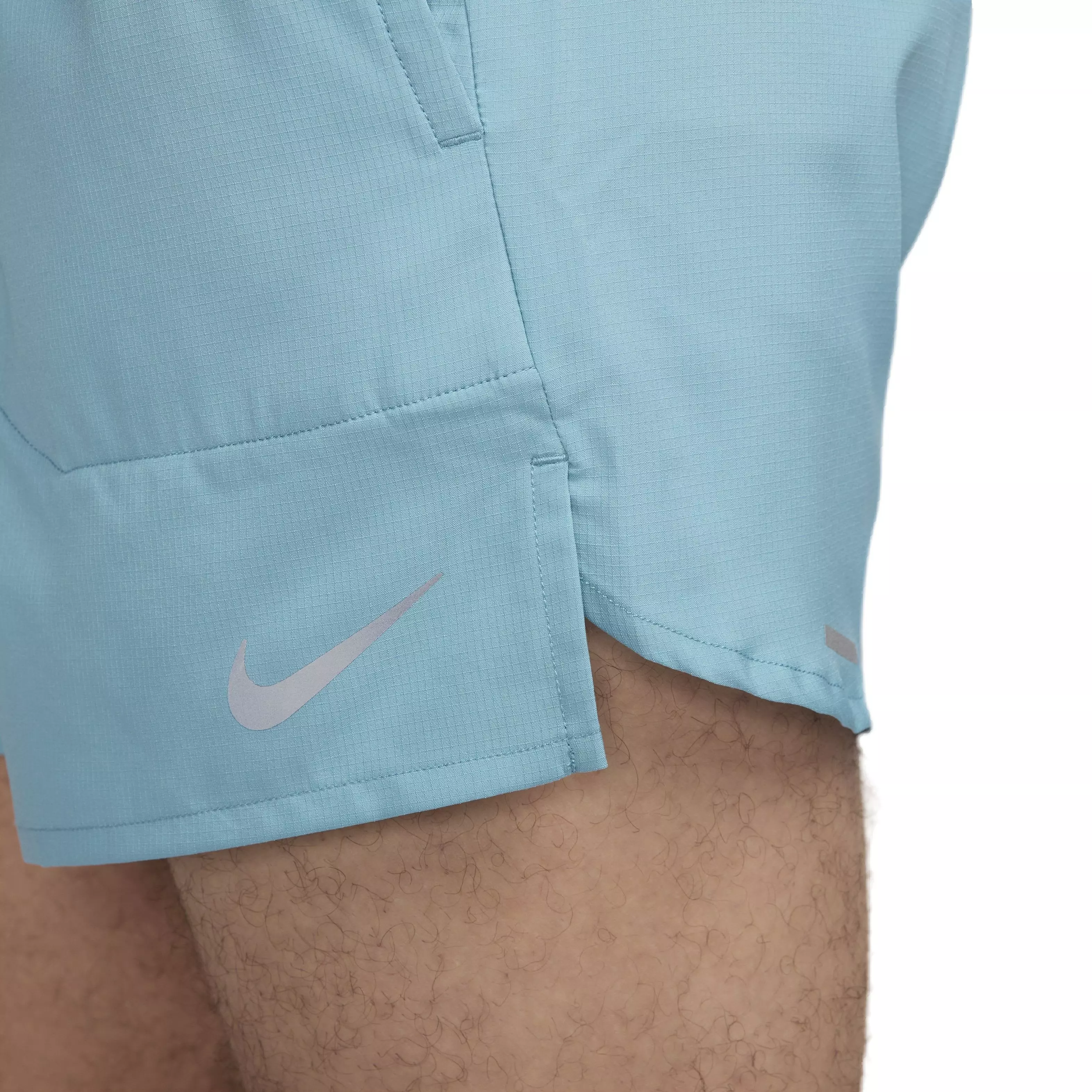 Nike Men's Dri-FIT Stride 5" Brief-Lined Running Shorts - BLUE
