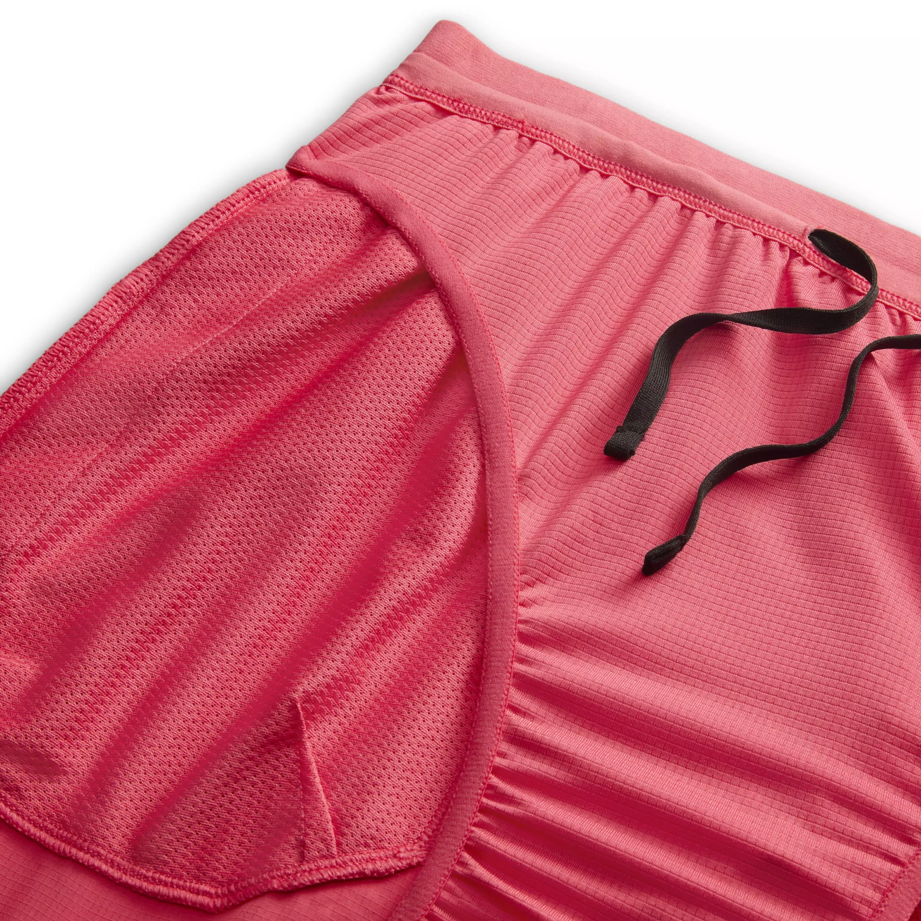 Nike Men's Dri-FIT Stride 5" Brief-Lined Running Shorts - PINK