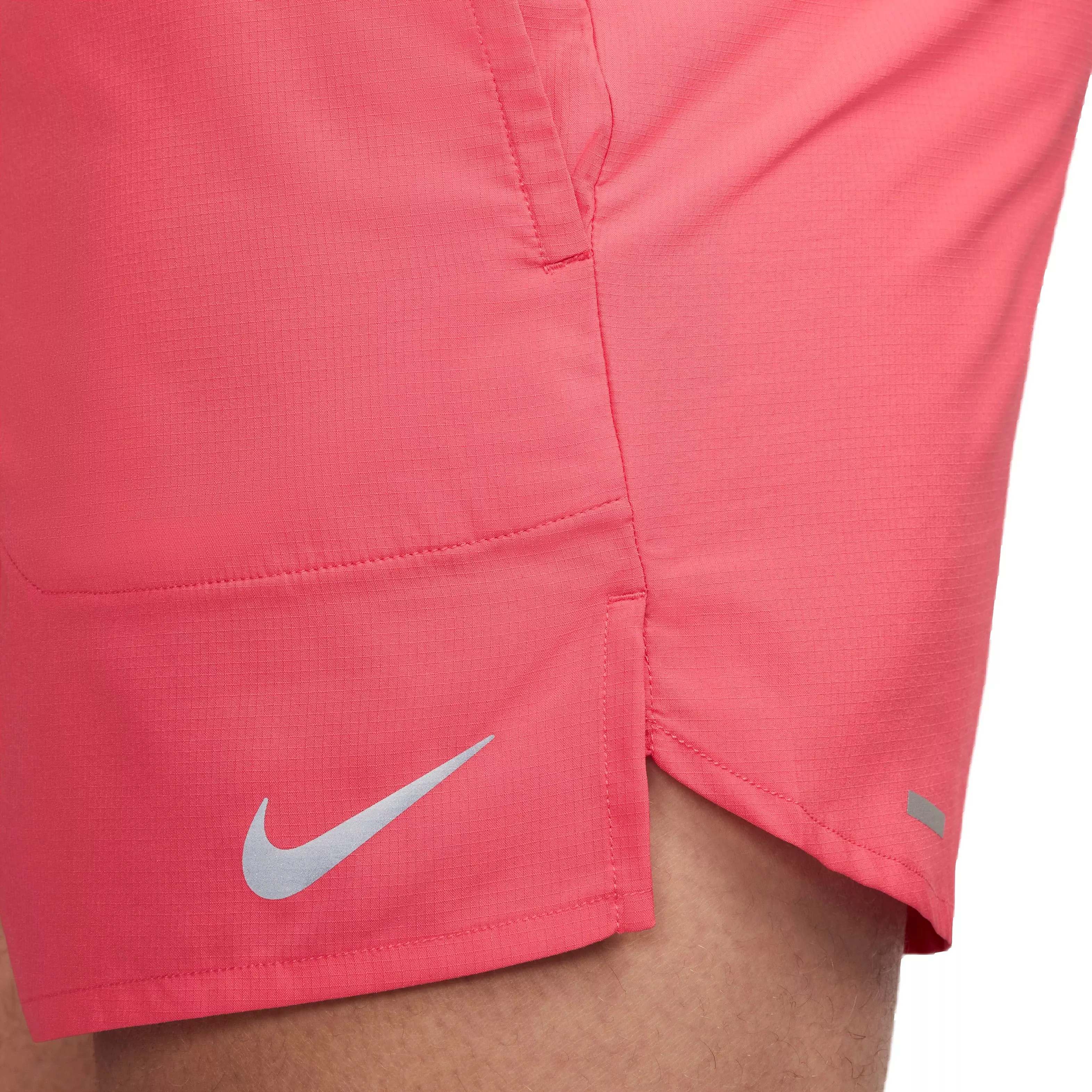 Nike Men's Dri-FIT Stride 5" Brief-Lined Running Shorts - PINK