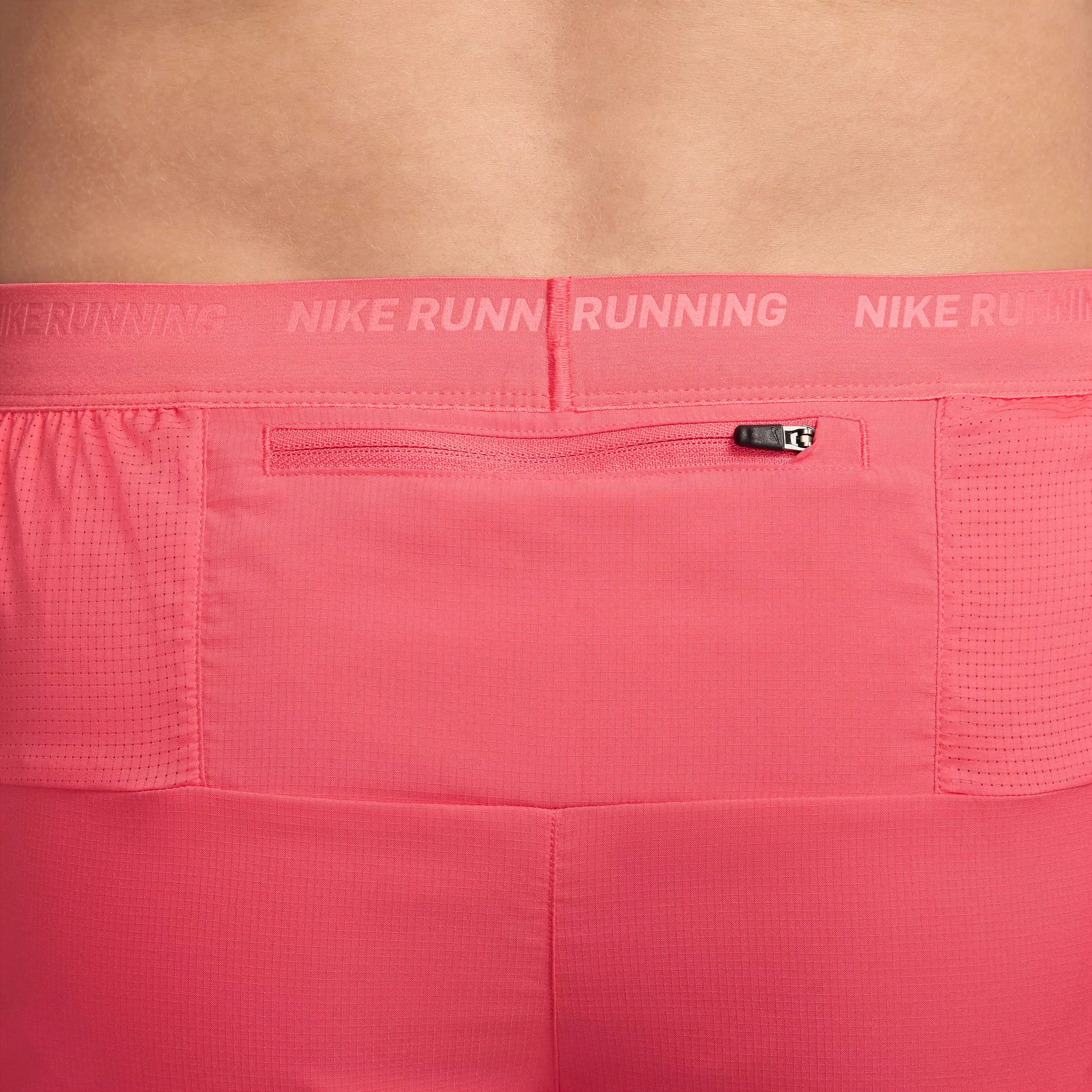 Nike Men's Dri-FIT Stride 5" Brief-Lined Running Shorts - PINK