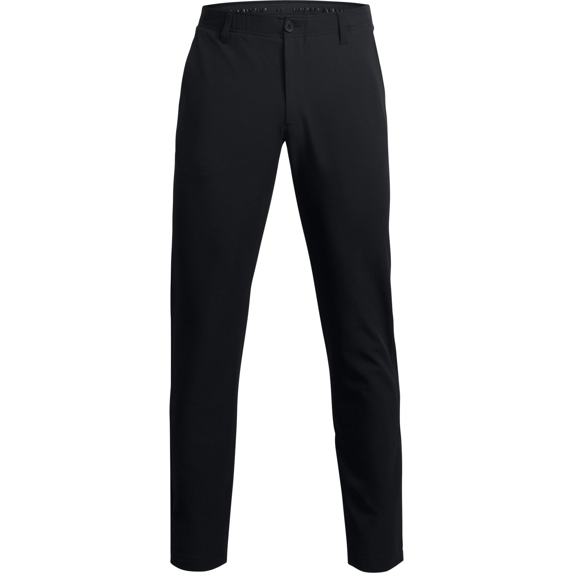 Under Armour Men's "Black/Grey" Drive Tapered Pants - BLACK/GREY Thumbnail View 4