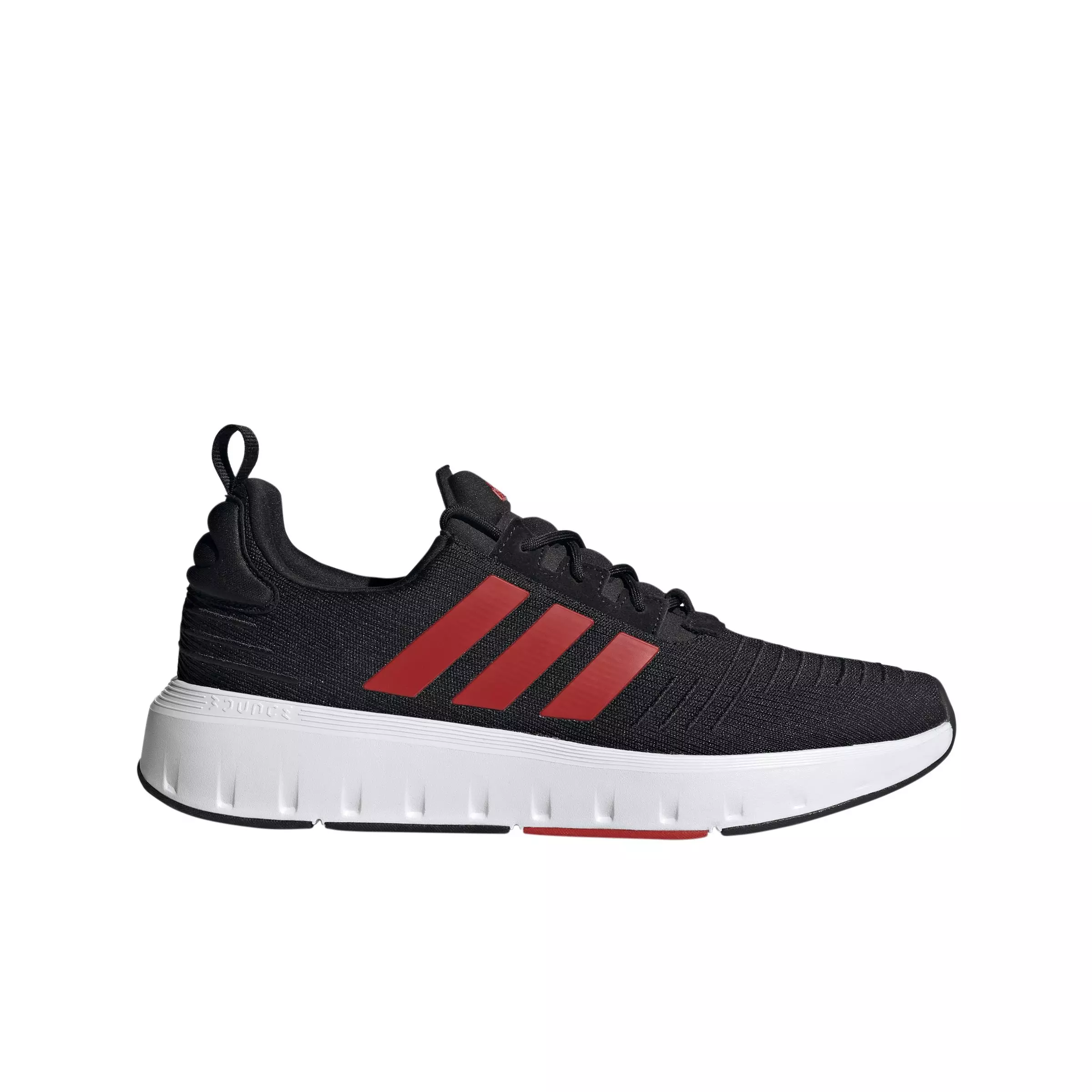 adidas Swift Run "Core Black/Bet Scarlet/Ftwr White" Men's Running Shoe - BLACK/SCARLET/WHITE