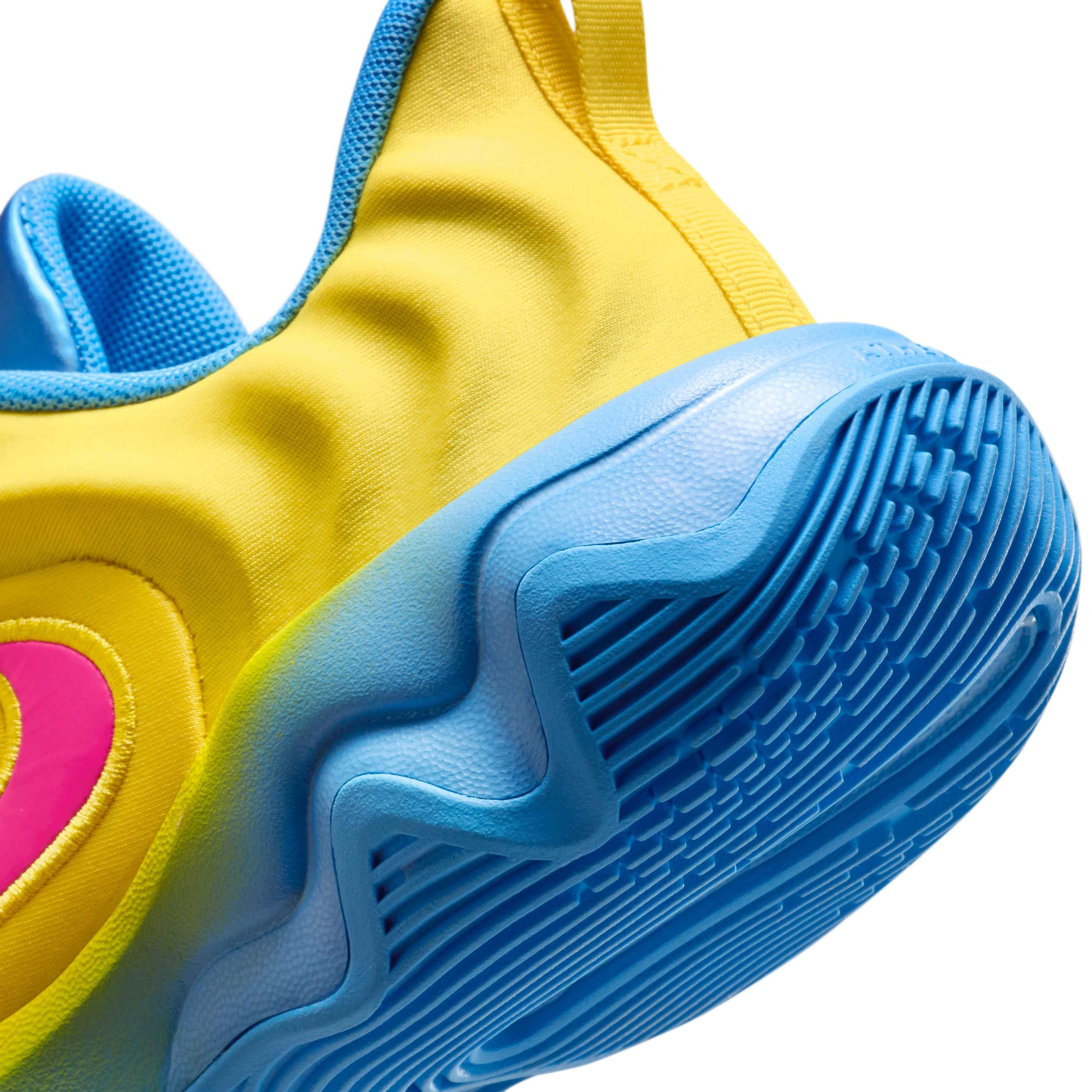 Nike Giannis Immortality 4 Grade School Boys' "Lightning/Blue/Hyper Pink" Basketball Shoe