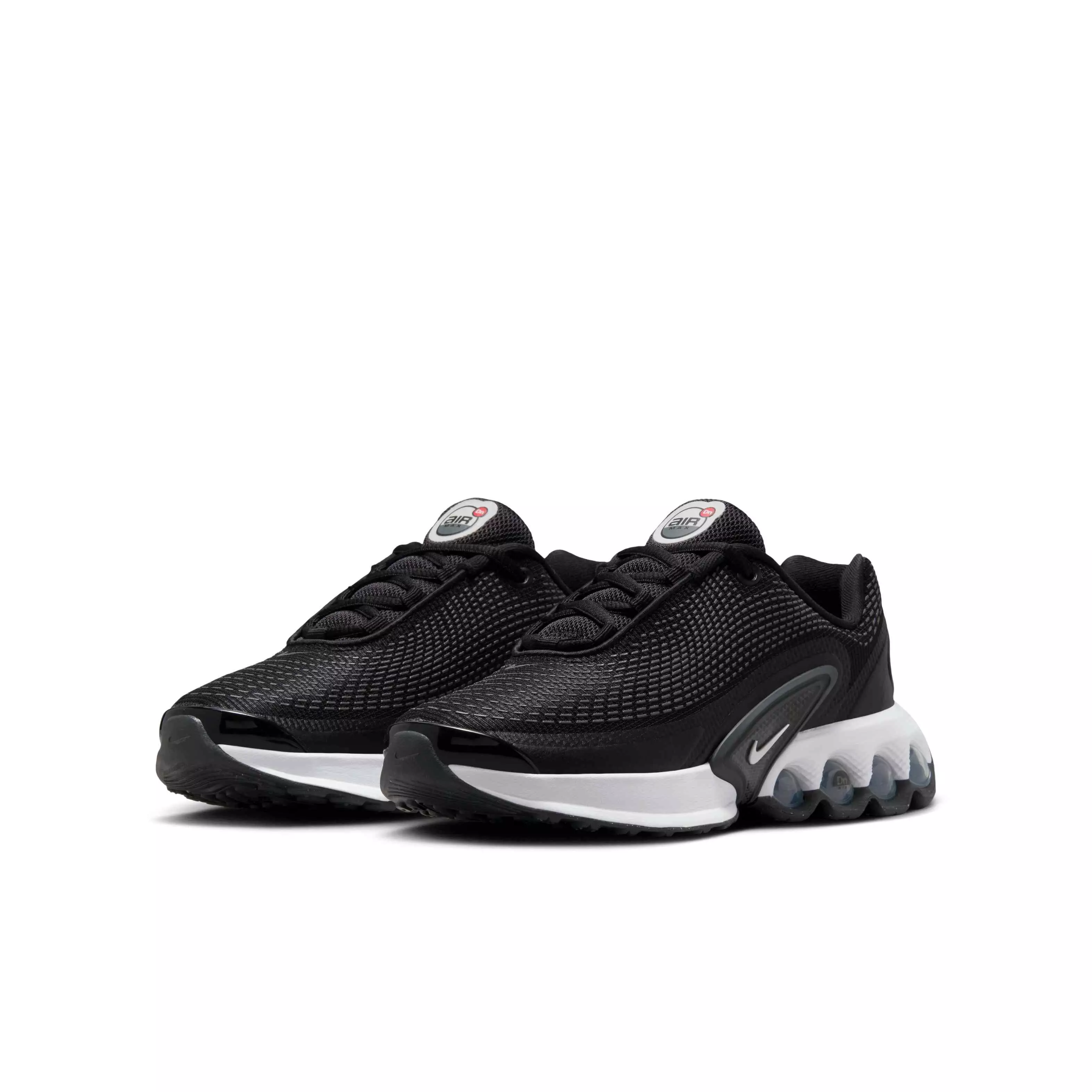 Nike Air Max Dn "Black/Dark Grey/Black/White" Grade School Boys' Shoe - BLACK/DK GREY/BLACK/WHITE
