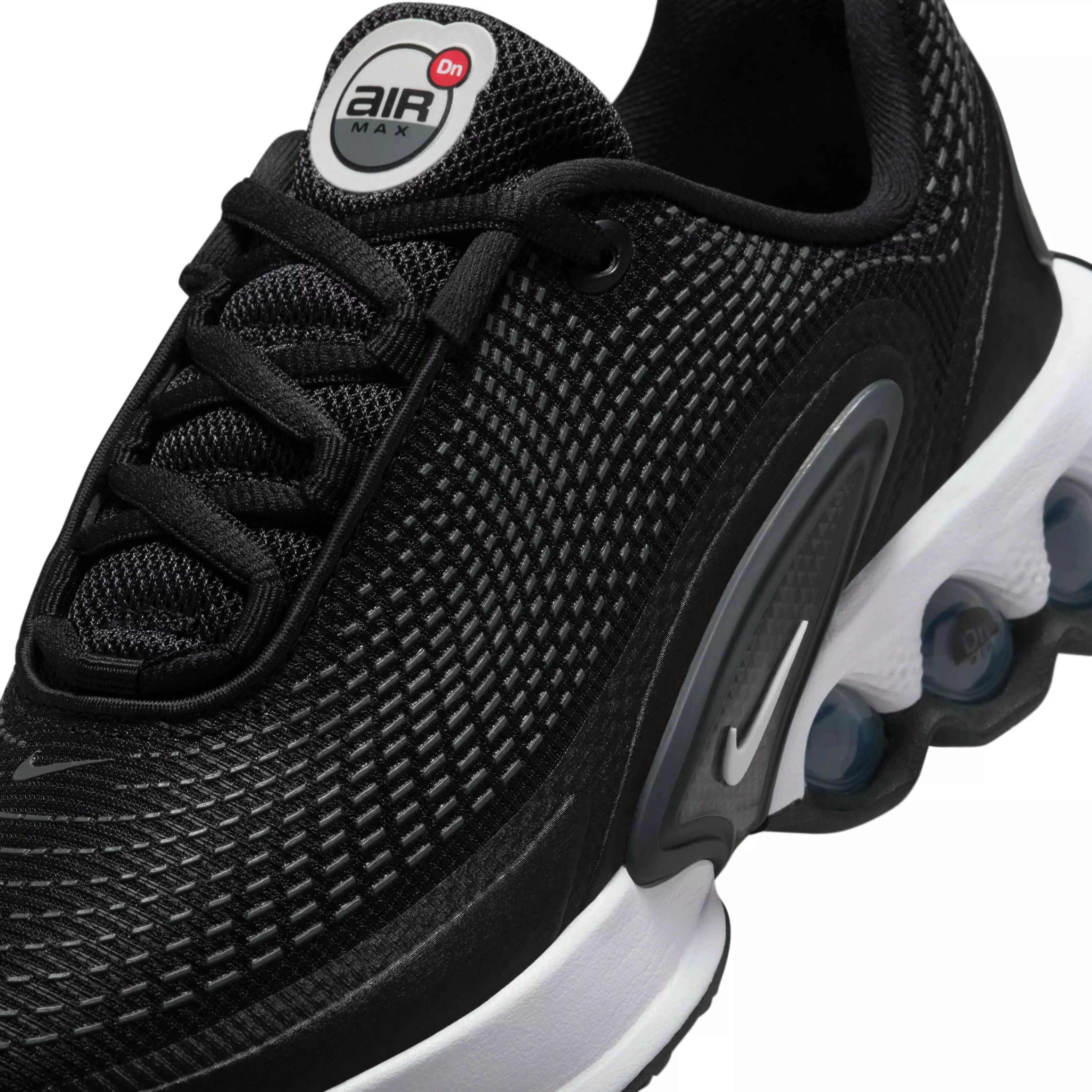 Nike Air Max Dn "Black/Dark Grey/Black/White" Grade School Boys' Shoe - BLACK/DK GREY/BLACK/WHITE