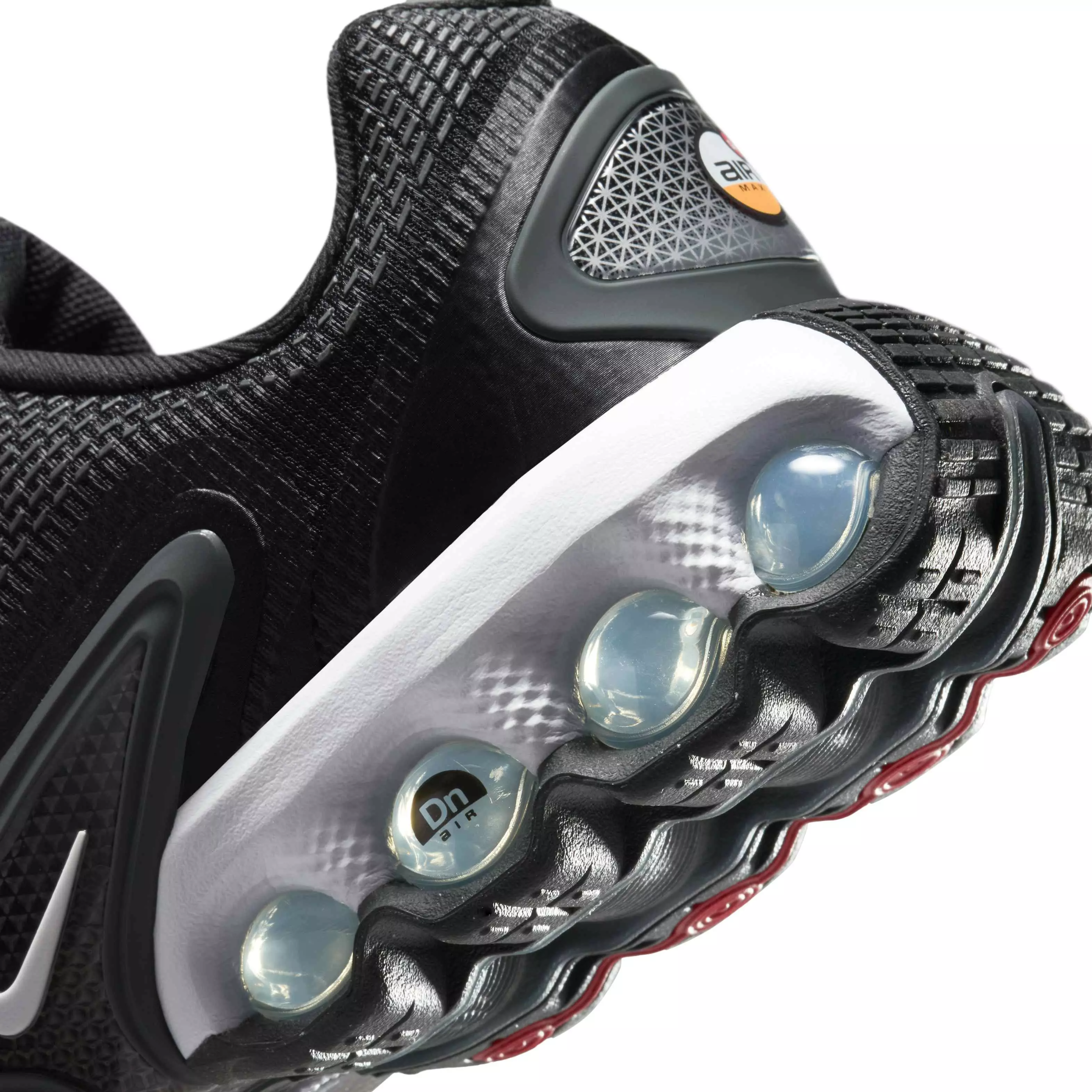 Nike Air Max Dn "Black/Dark Grey/Black/White" Grade School Boys' Shoe - BLACK/DK GREY/BLACK/WHITE
