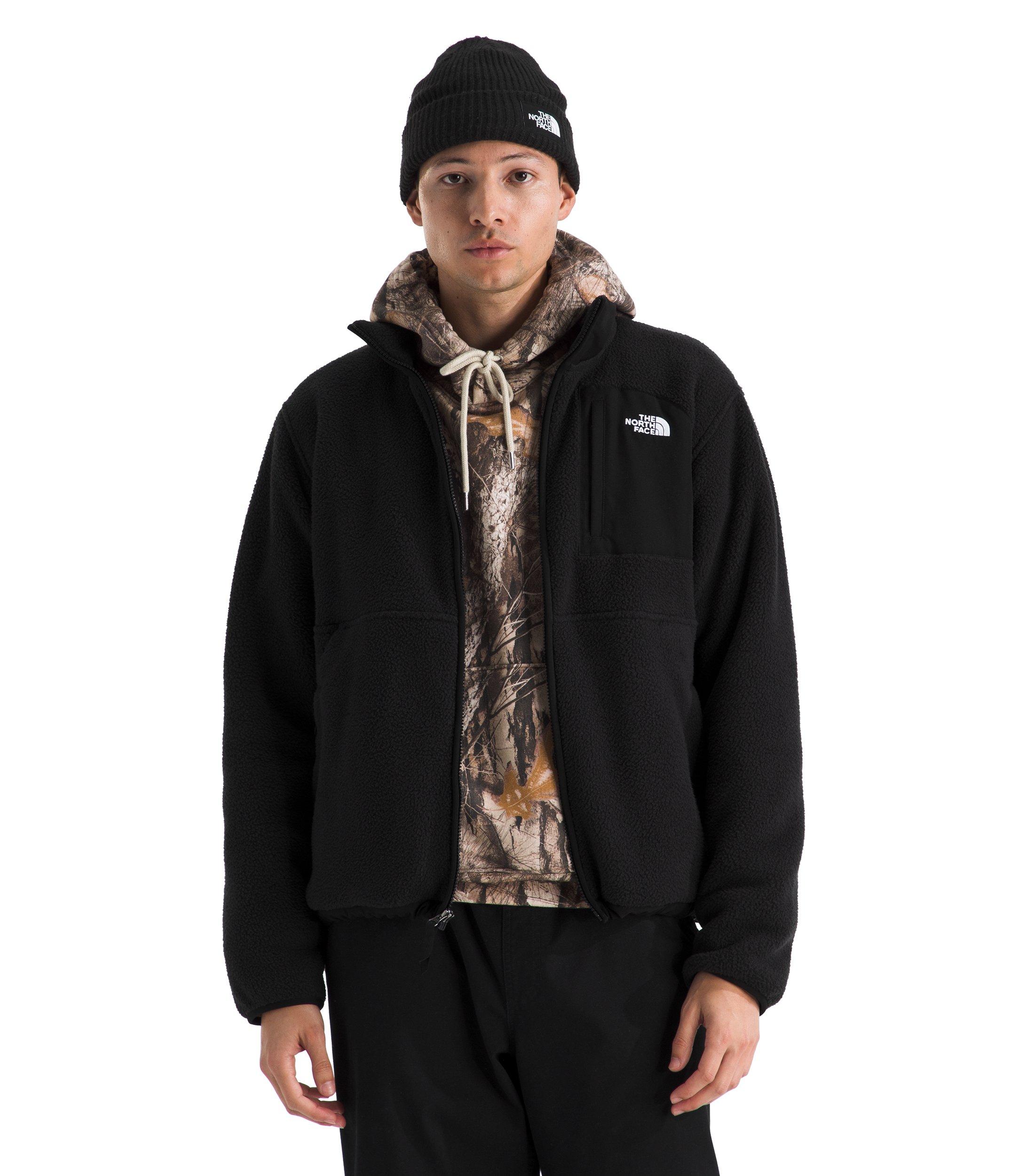 The North Face Men's Yumiori Off-Peak Full-Zip Fleece Jacket - Black - BLACK Thumbnail View 1