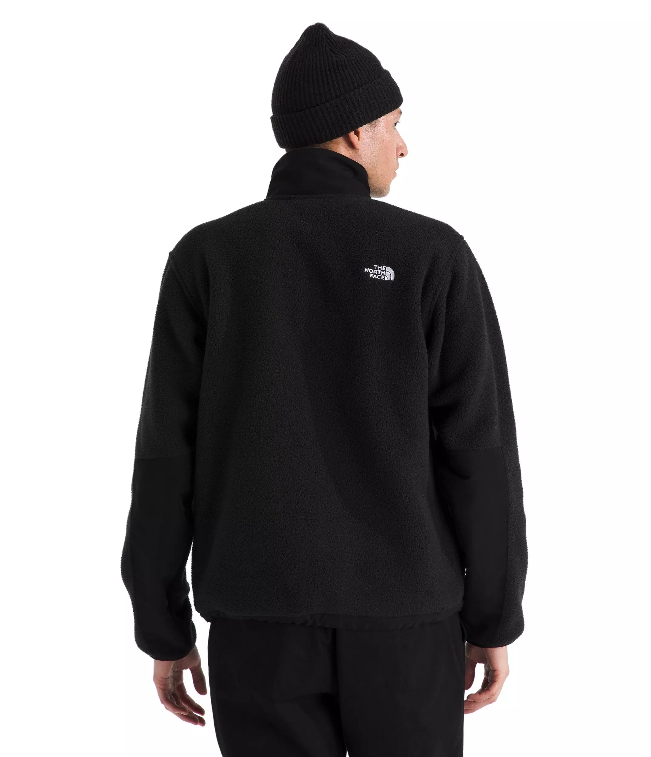 The North Face Men's Yumiori Off-Peak Full-Zip Fleece Jacket -Black - BLACK