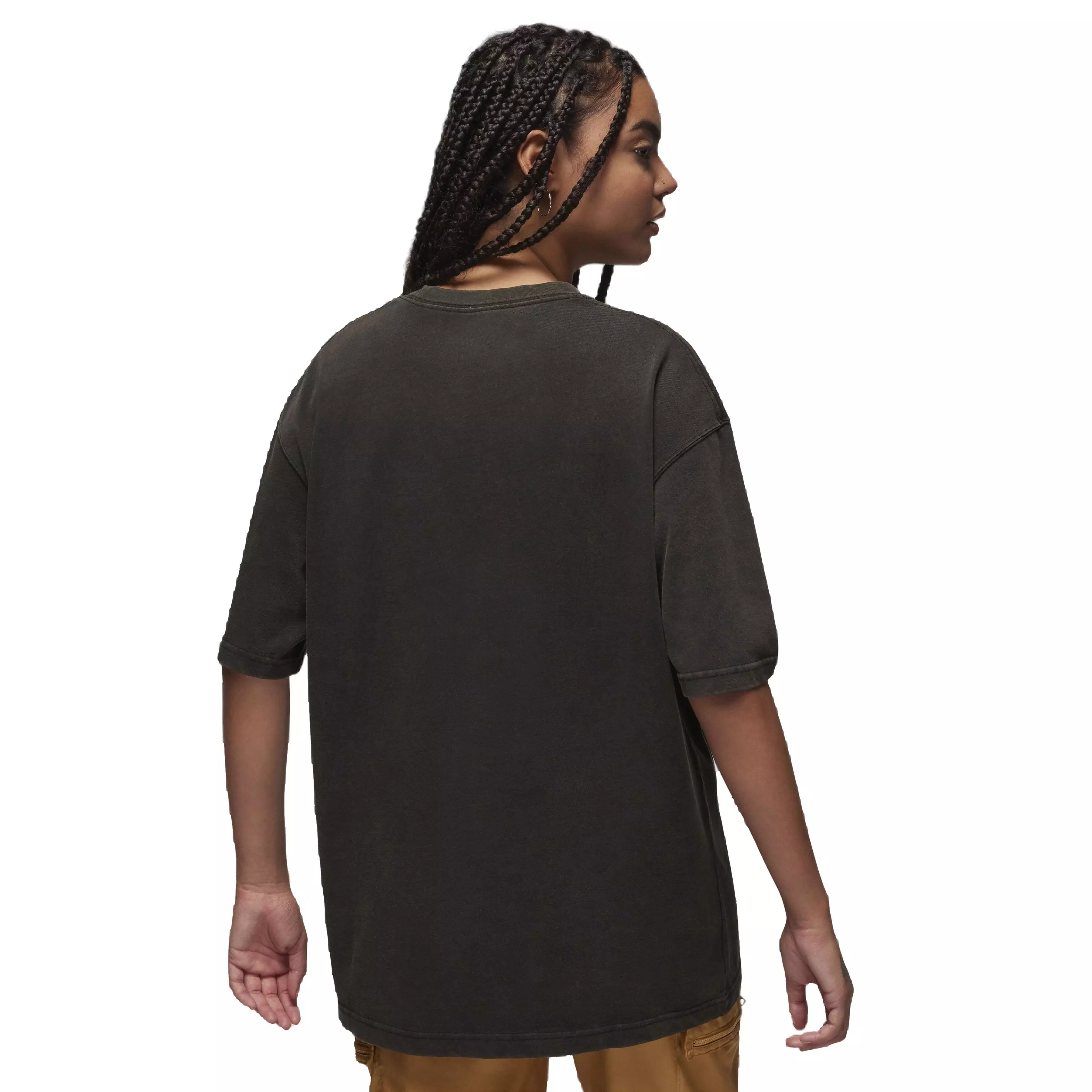 Jordan Women's Oversized Graphic T-Shirt -Black - BLACK