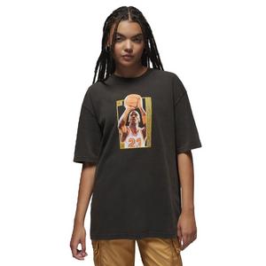 Jordan Women's Oversized Graphic T-Shirt -Black