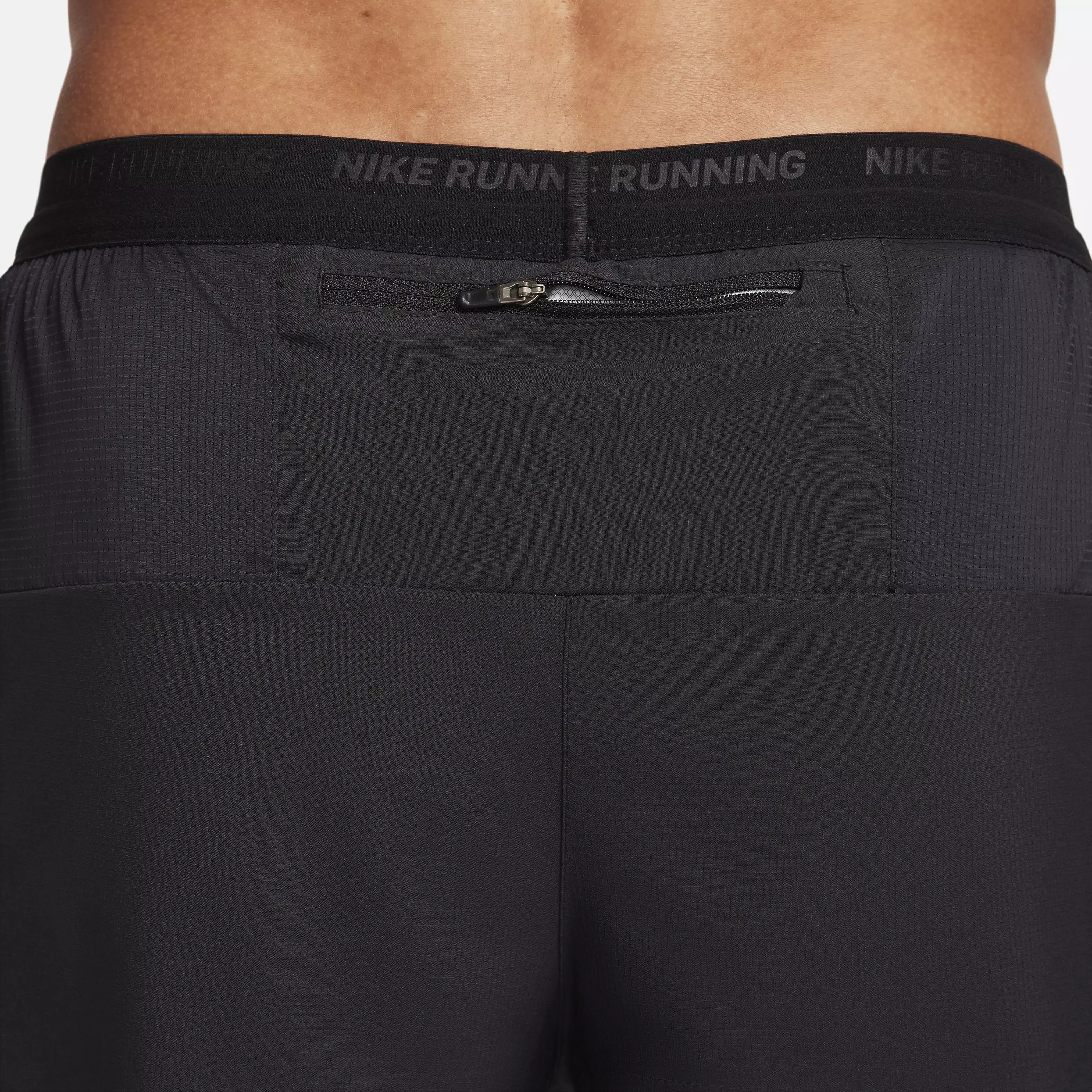 Nike Men's Dri-FIT Stride 2-in-1 5" Running Shorts - BLACK