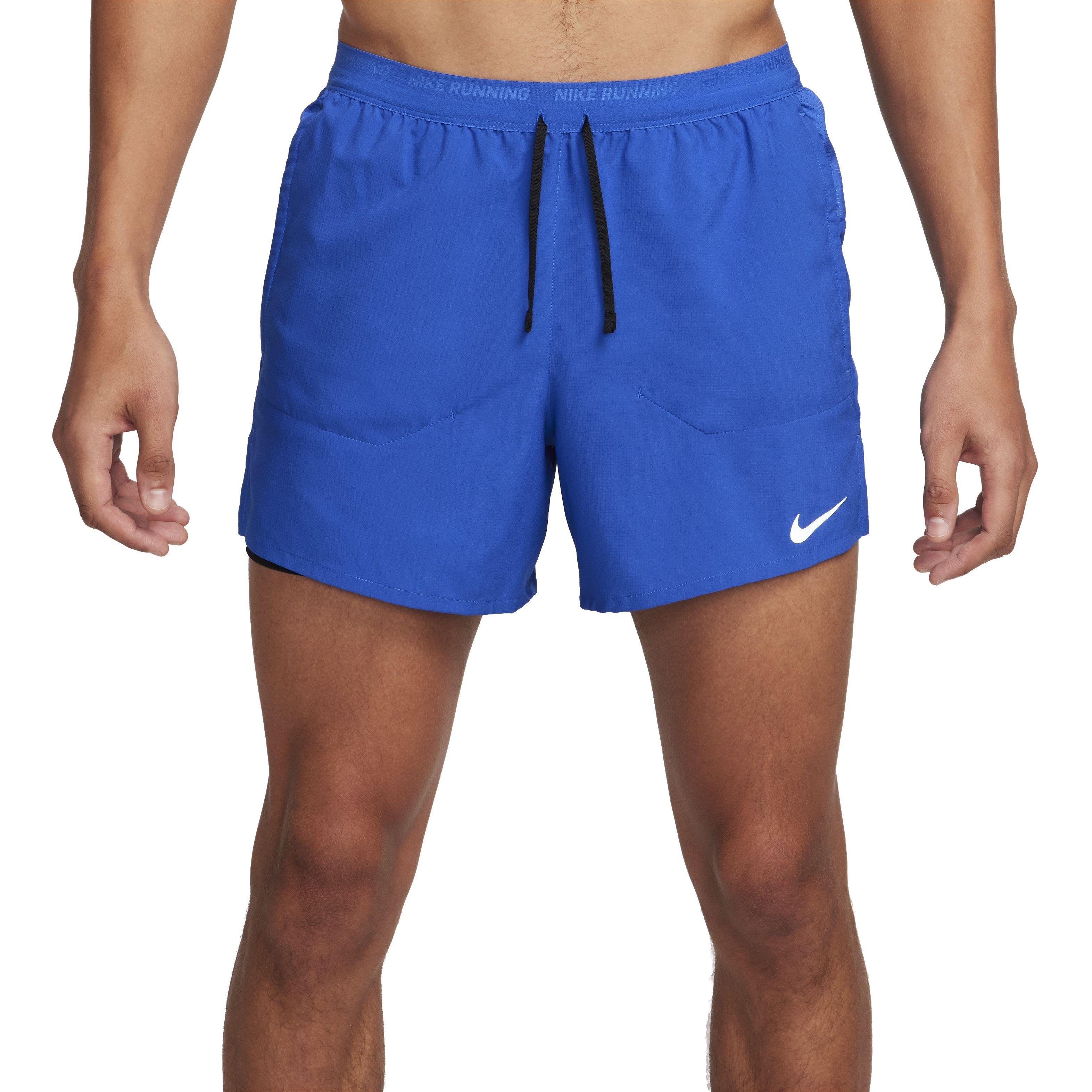 Nike Men's Dri-FIT Stride 2-in-1 5" Running Shorts - ROYAL Thumbnail View 1